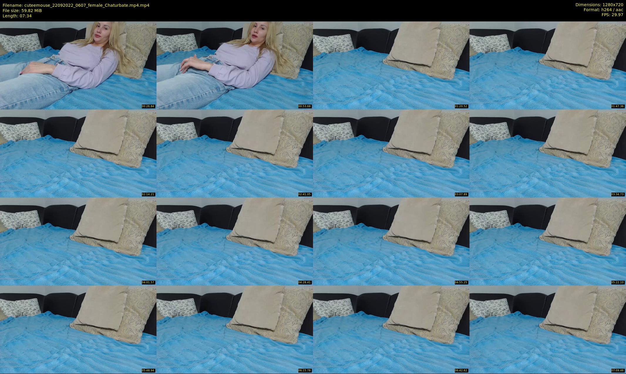 cuteemouse — 8 minute Chaturbate female cam show recording, 720p, Sep 22, 2022