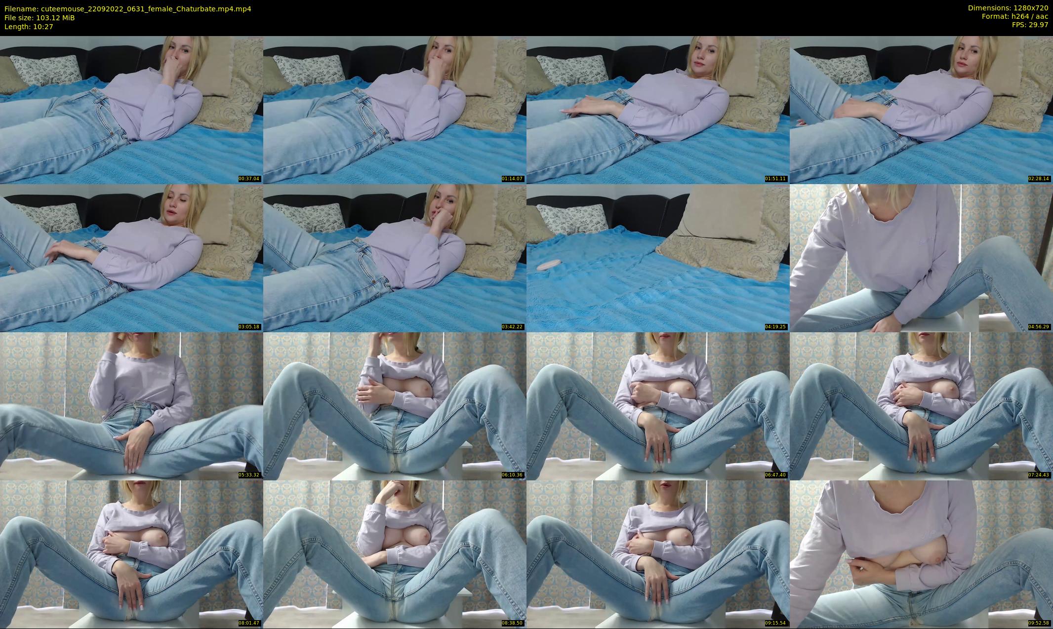 cuteemouse — 11 minute Chaturbate female cam show recording, 720p, Sep 22, 2022