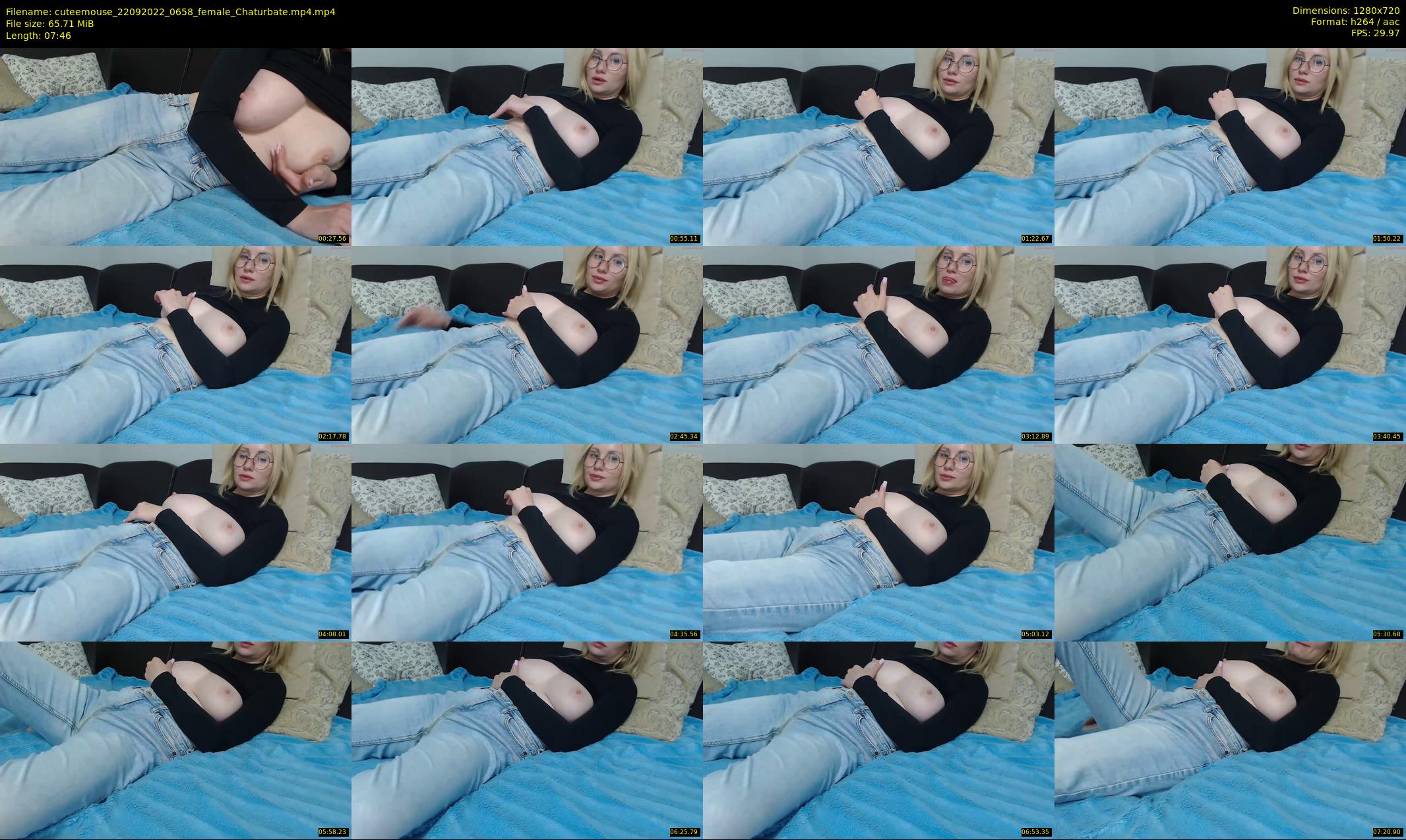 cuteemouse — 8 minute Chaturbate female cam show recording, 720p, Sep 22, 2022