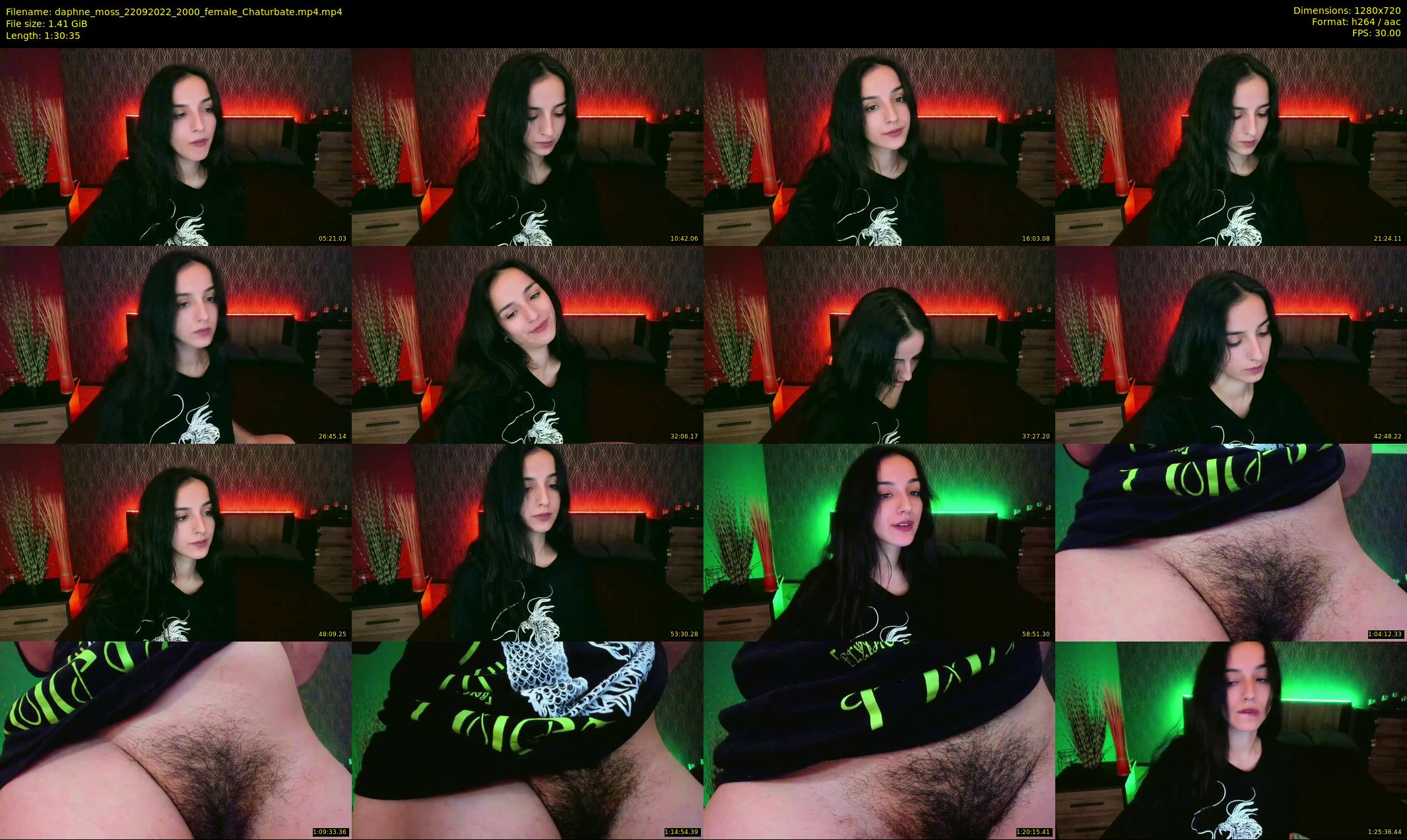 daphne_moss — 91 minute Chaturbate female cam show recording, 720p, Sep 22, 2022