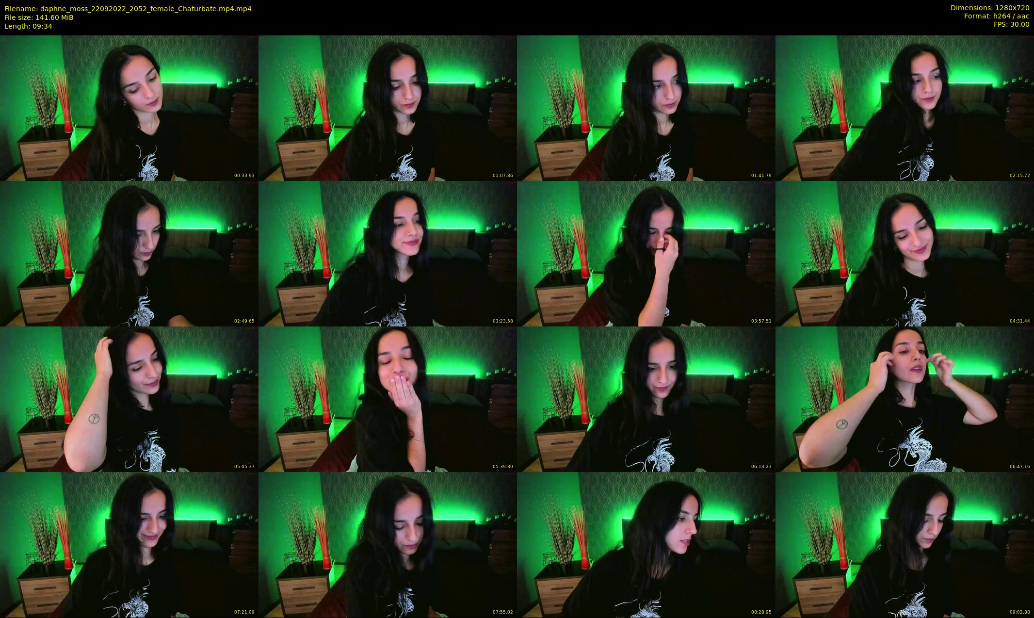 daphne_moss — 10 minute Chaturbate female cam show recording, 720p, Sep 22, 2022