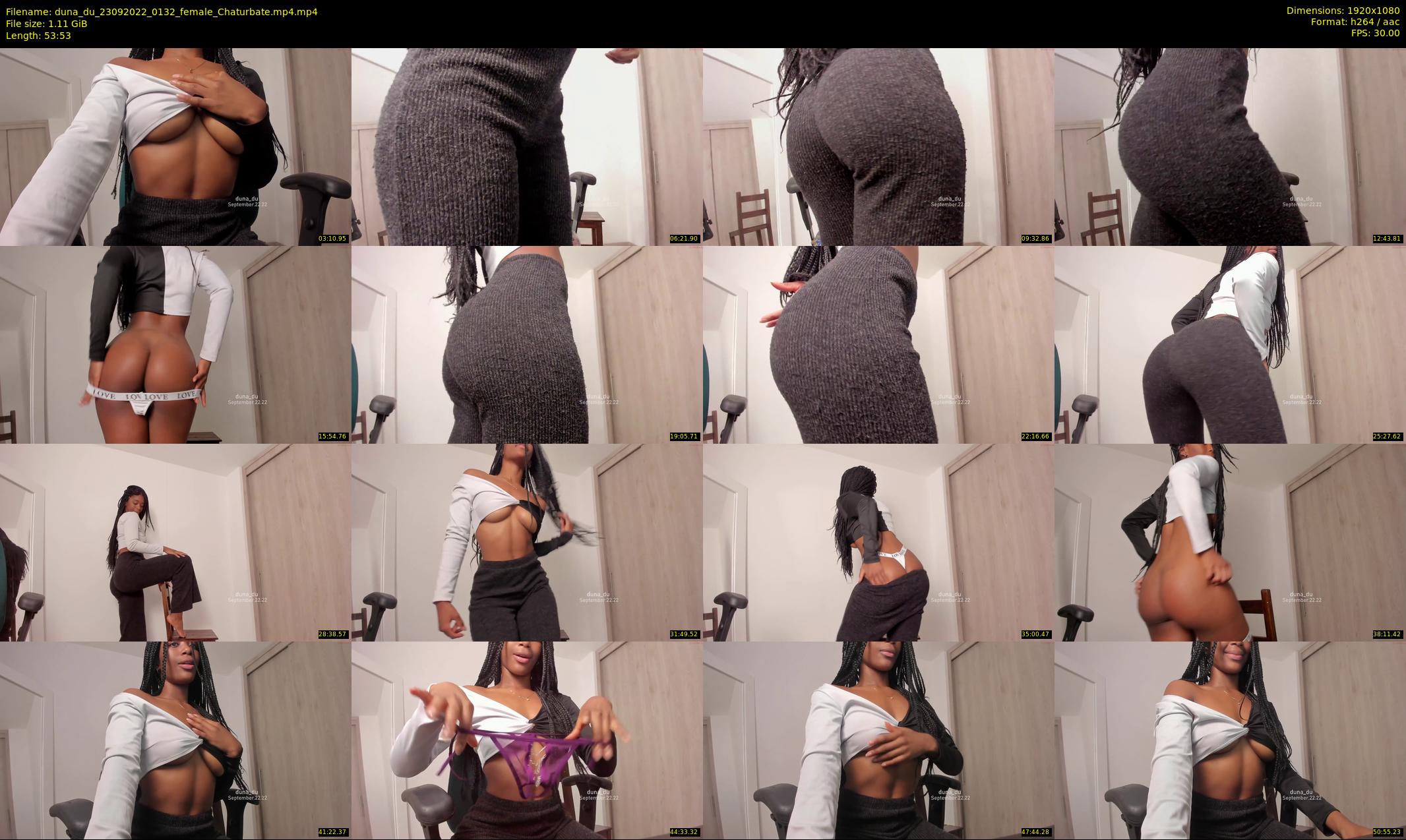 duna_du — 54 minute Chaturbate female cam show recording, 1080p, Sep 23, 2022