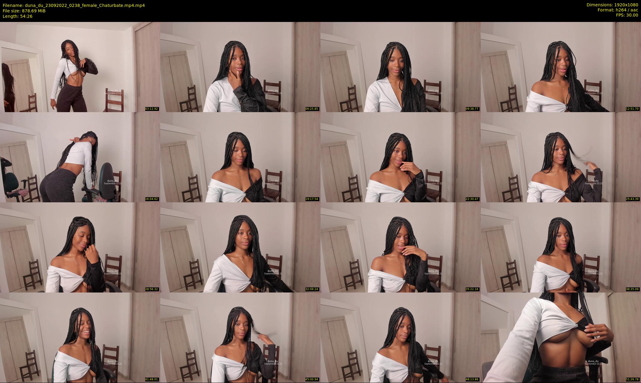 duna_du — 55 minute Chaturbate female cam show recording, 1080p, Sep 23, 2022