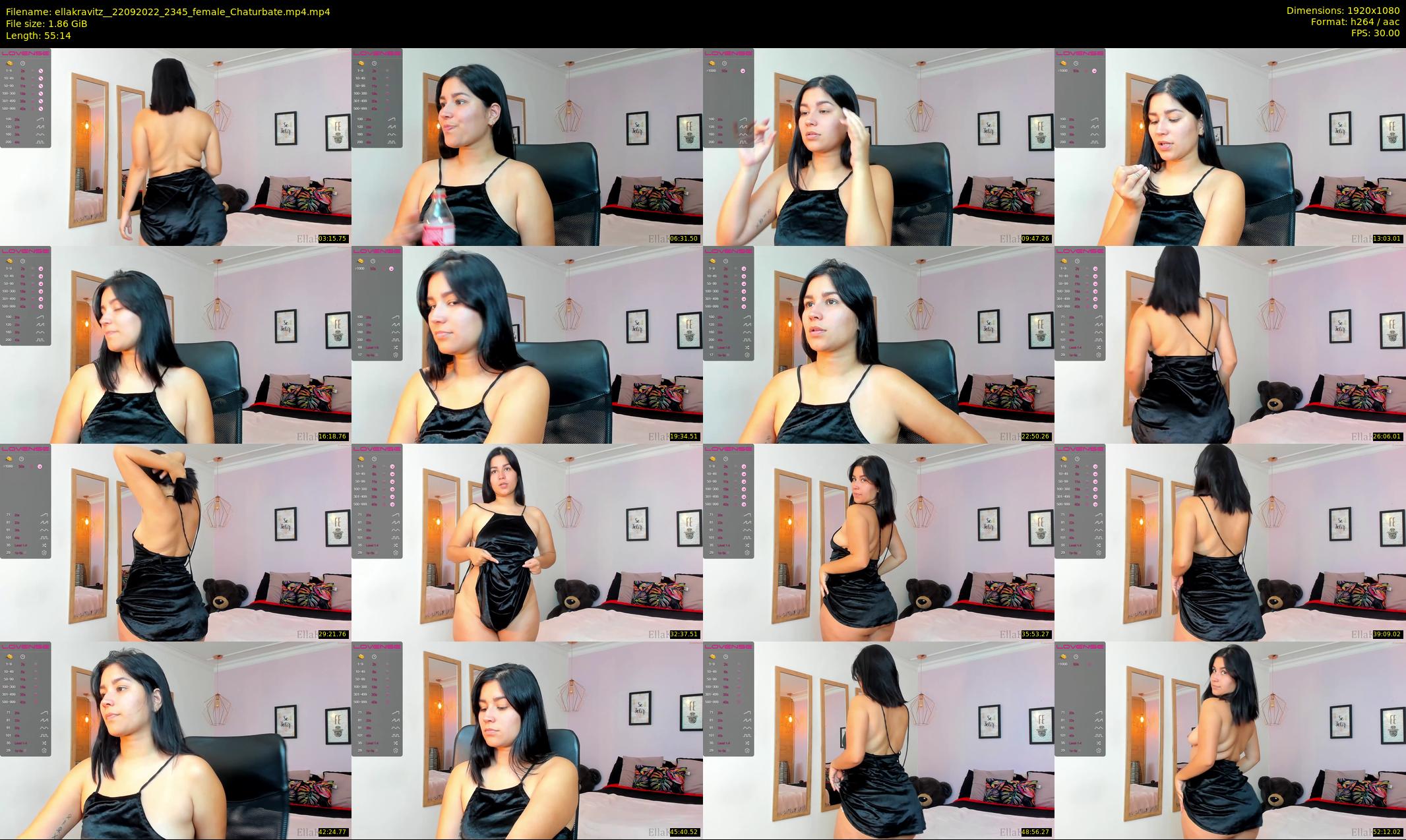 ellakravitz_ — 56 minute Chaturbate female cam show recording, 1080p, Sep 22, 2022