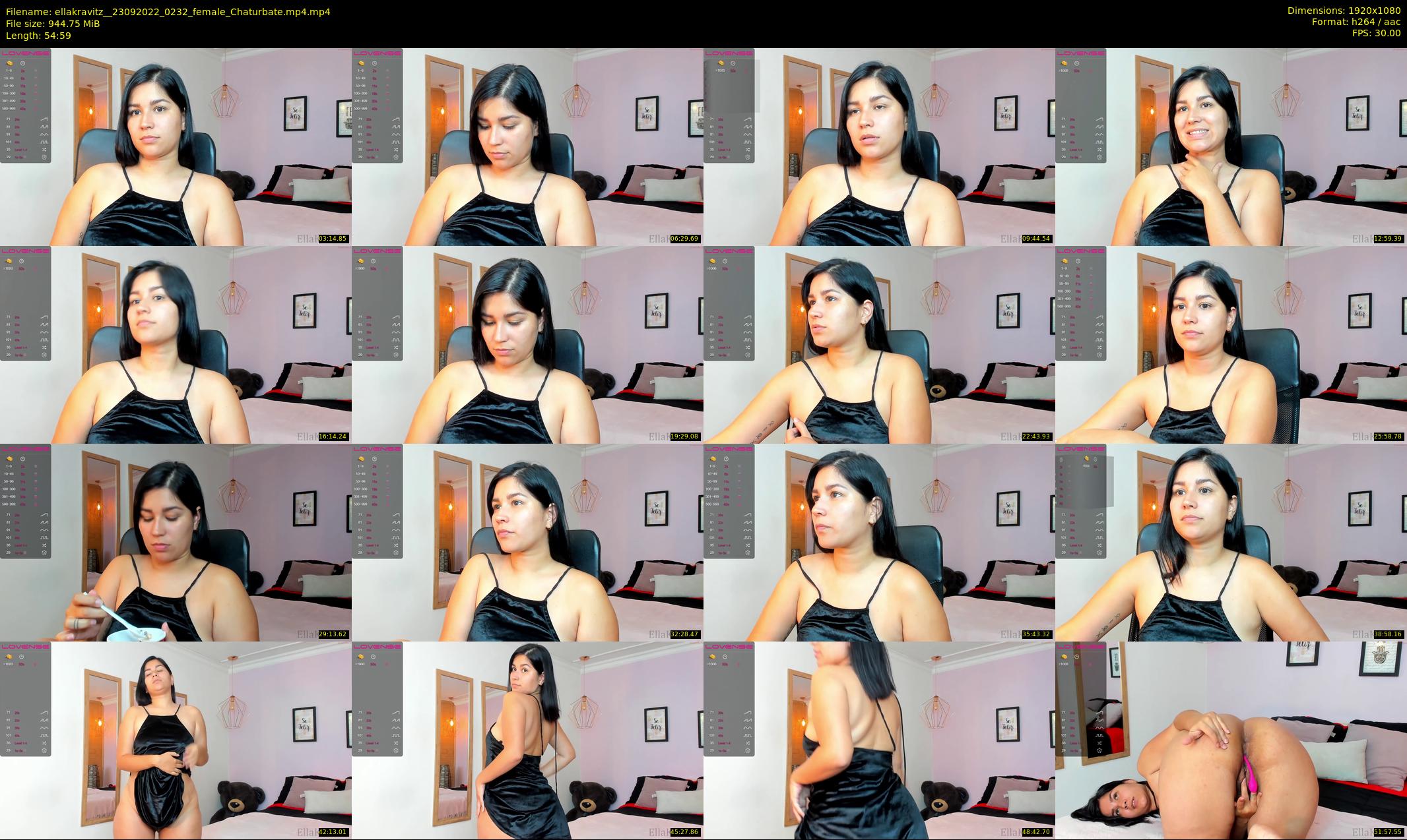 ellakravitz_ — 55 minute Chaturbate female cam show recording, 1080p, Sep 23, 2022