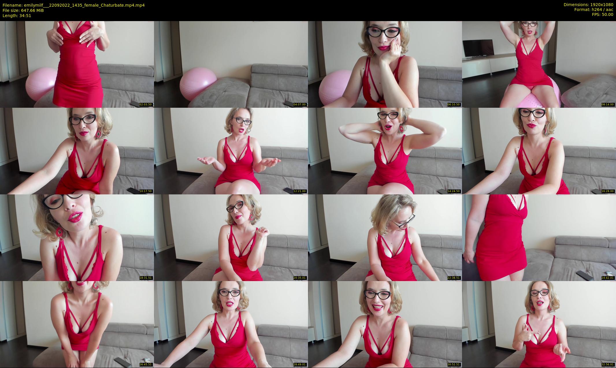 emilymilf__ — 35 minute Chaturbate female cam show recording, 1080p, Sep 22, 2022