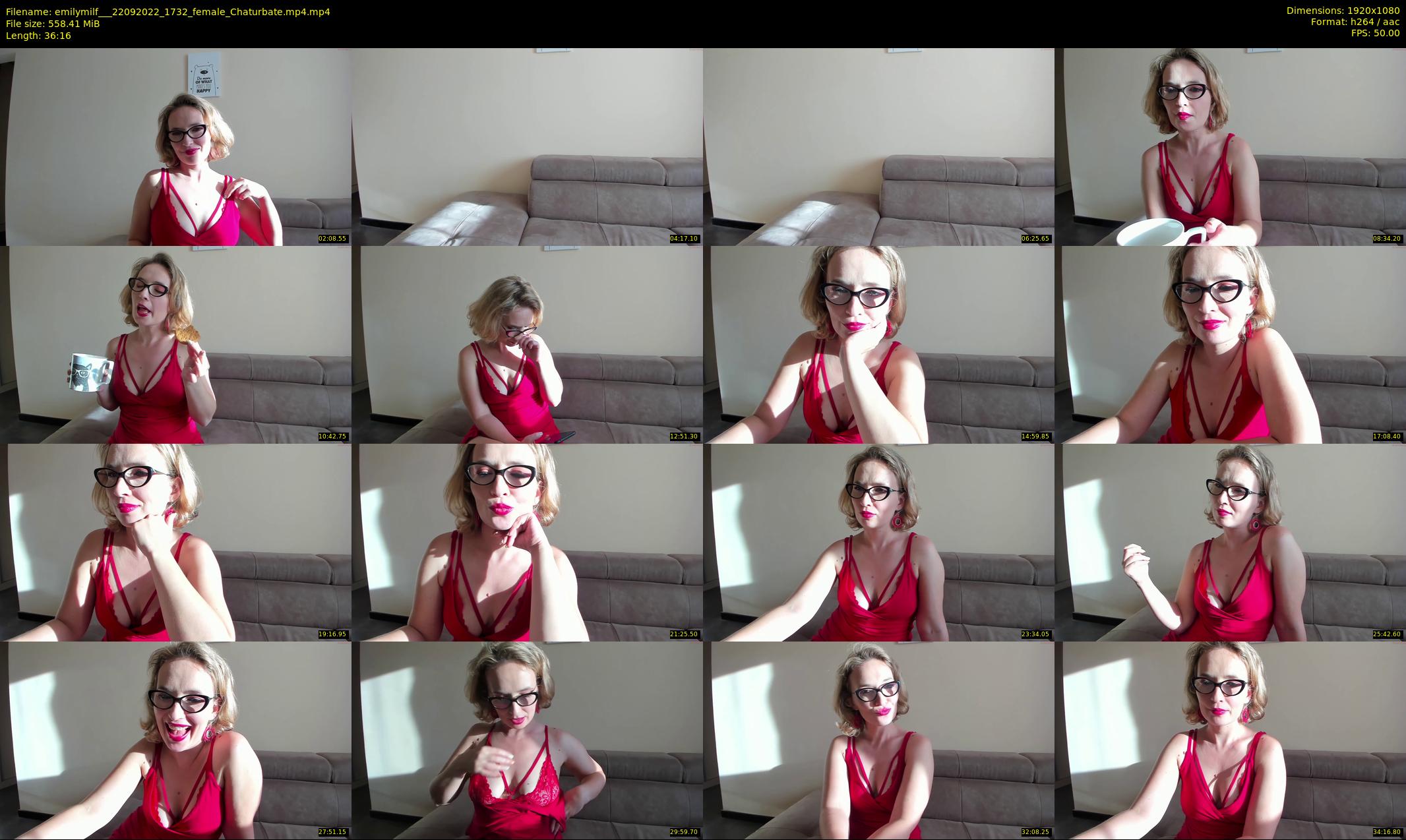 emilymilf__ — 37 minute Chaturbate female cam show recording, 1080p, Sep 22, 2022