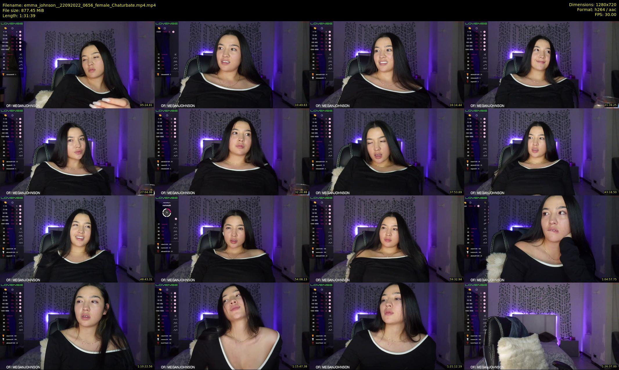 emma_johnson_ — 92 minute Chaturbate female cam show recording, 720p, Sep 22, 2022