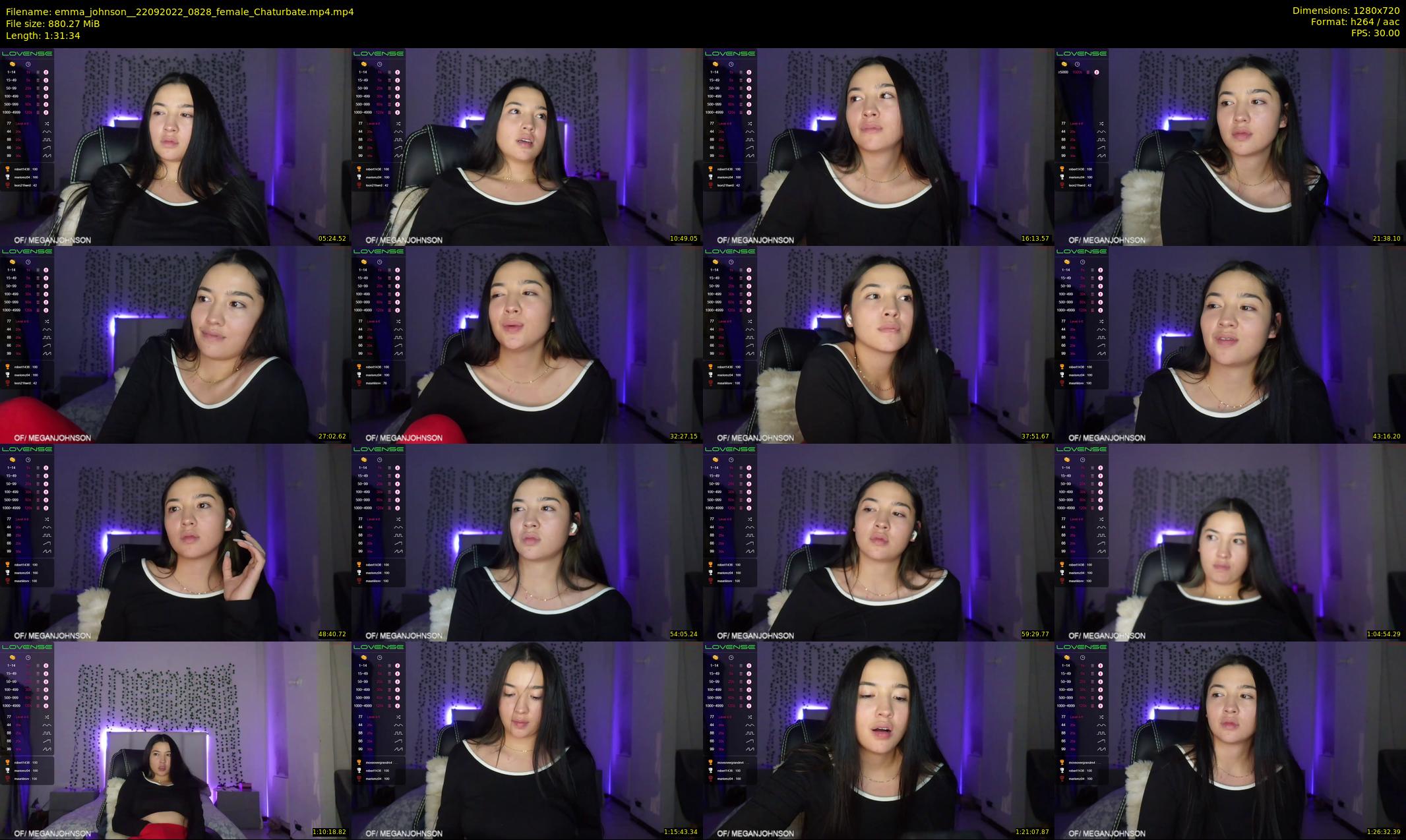 emma_johnson_ — 92 minute Chaturbate female cam show recording, 720p, Sep 22, 2022