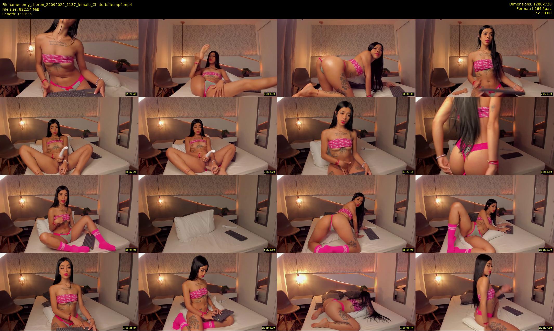 emy_sheron — 91 minute Chaturbate female cam show recording, 720p, Sep 22, 2022