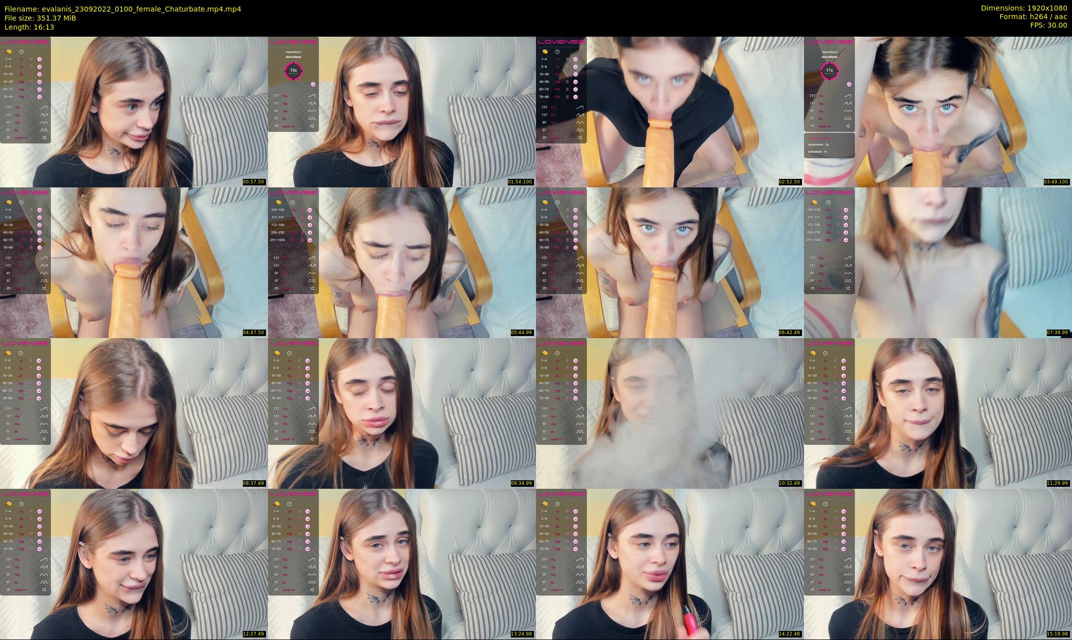 evalanis — 17 minute Chaturbate couple cam show recording, 1080p, Sep 23, 2022