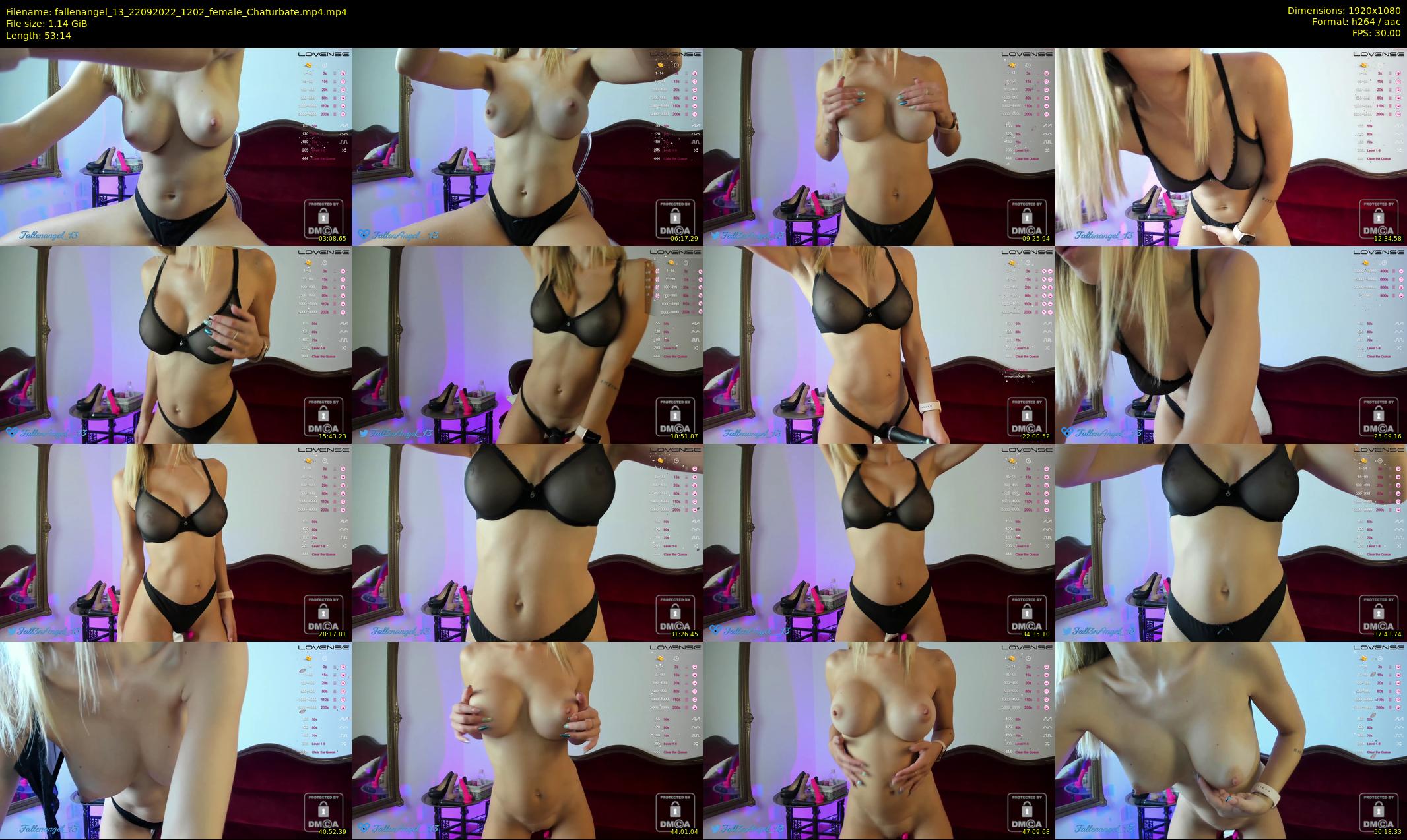 fallenangel_13 — 54 minute Chaturbate female cam show recording, 1080p, Sep 22, 2022
