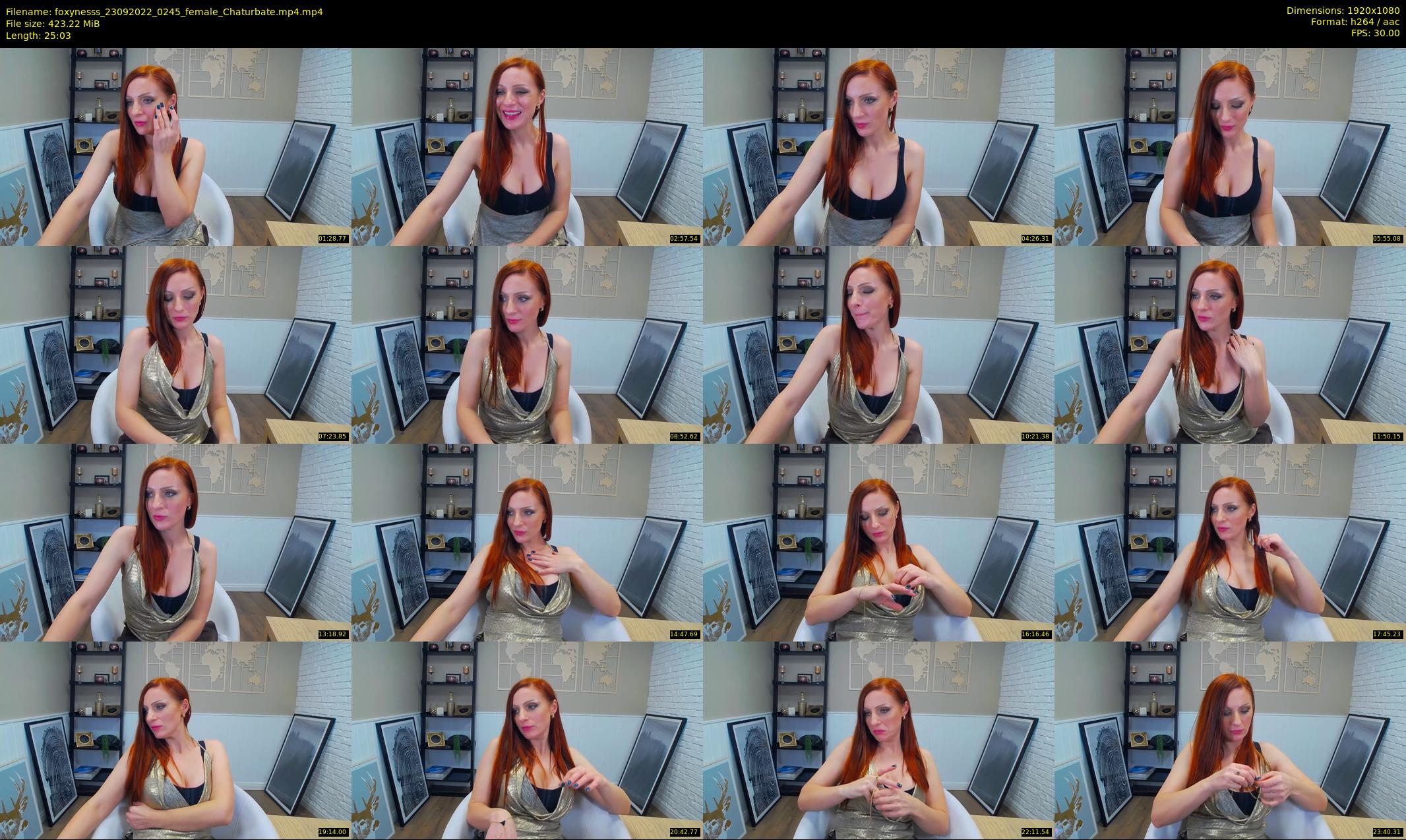 foxynesss — 26 minute Chaturbate female cam show recording, 1080p, Sep 23, 2022