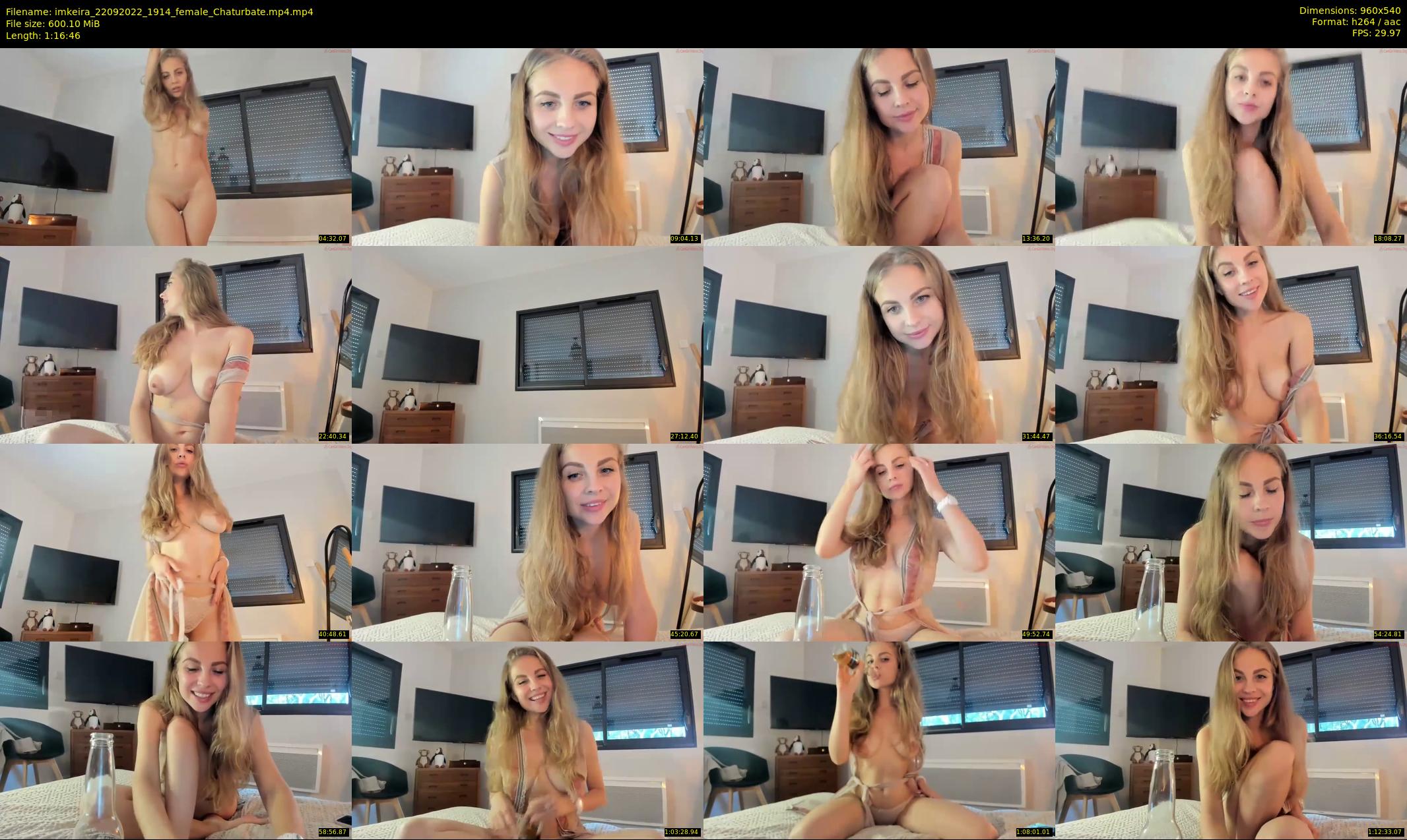 imkeira — 77 minute Chaturbate female cam show recording, 480p, Sep 22, 2022