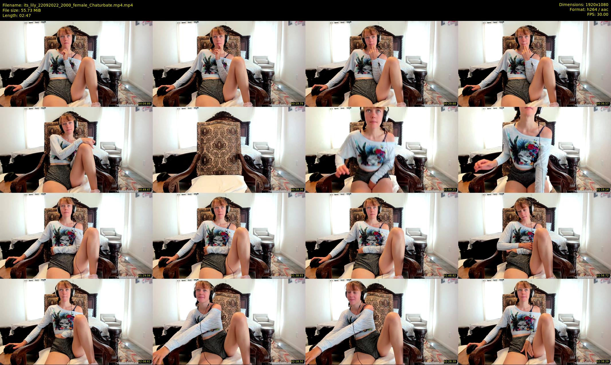 its_lily — 3 minute Chaturbate female cam show recording, 1080p, Sep 22, 2022