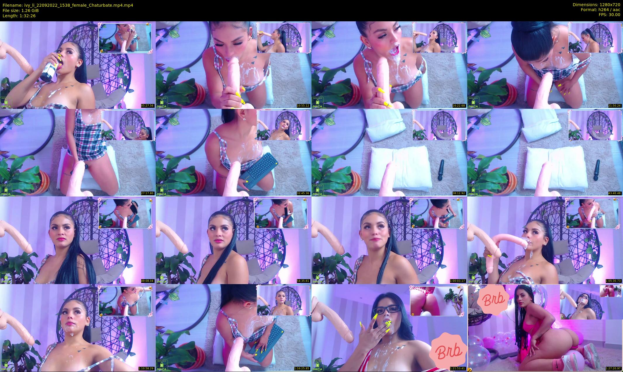 ivy_li — 93 minute Chaturbate female cam show recording, 720p, Sep 22, 2022