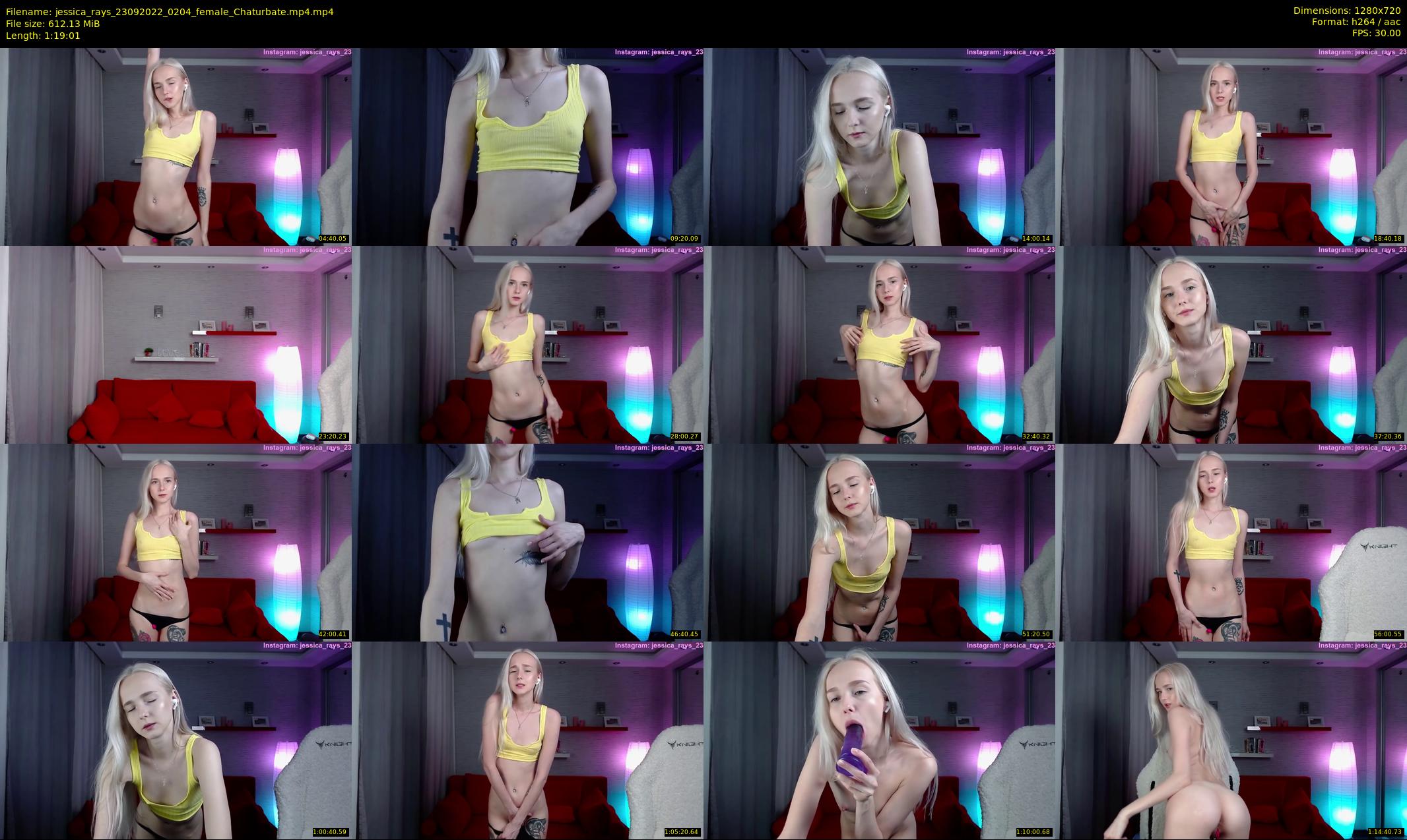 jessica_rays — 80 minute Chaturbate couple cam show recording, 720p, Sep 23, 2022