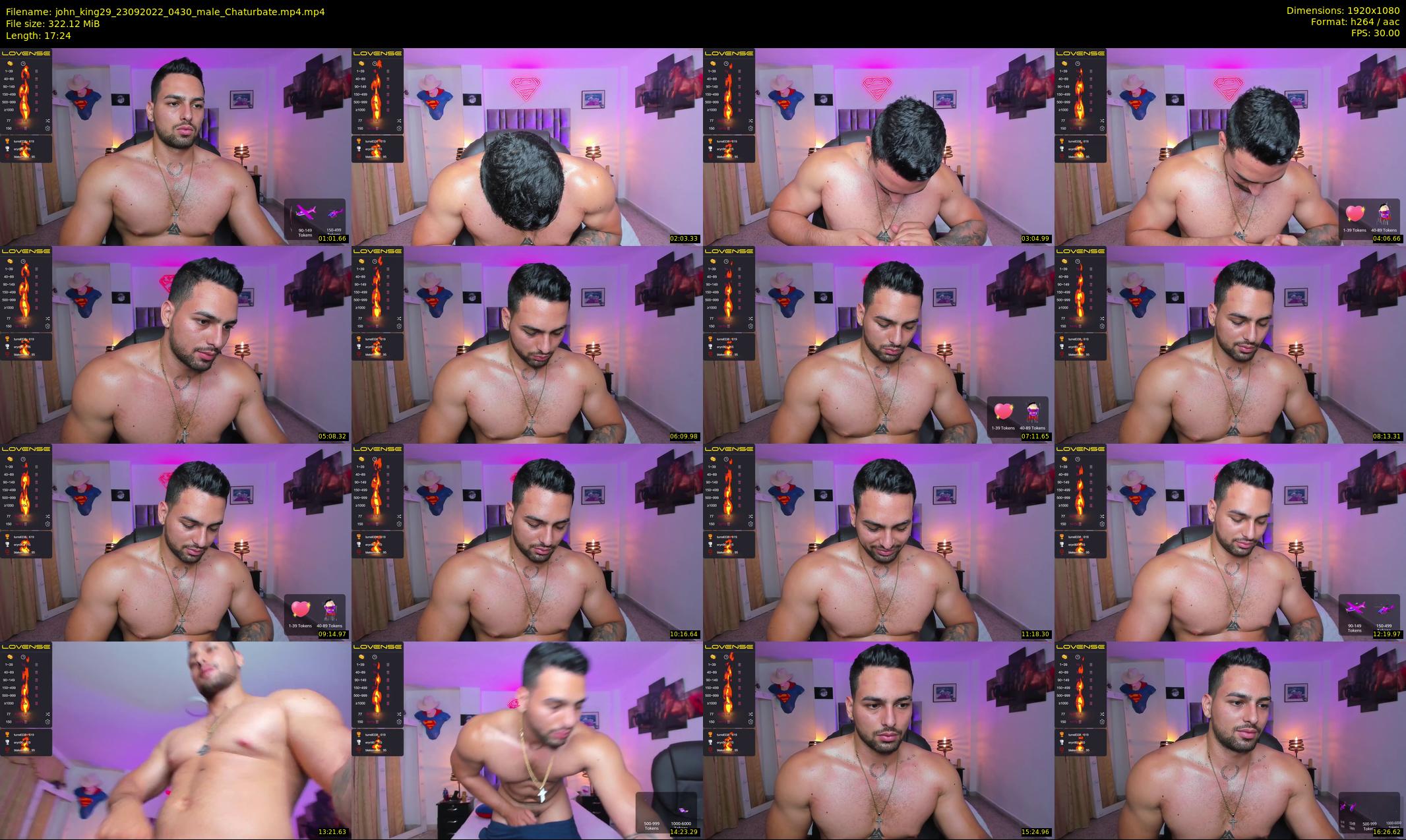 john_king29 — 18 minute Chaturbate male cam show recording, 1080p, Sep 23, 2022