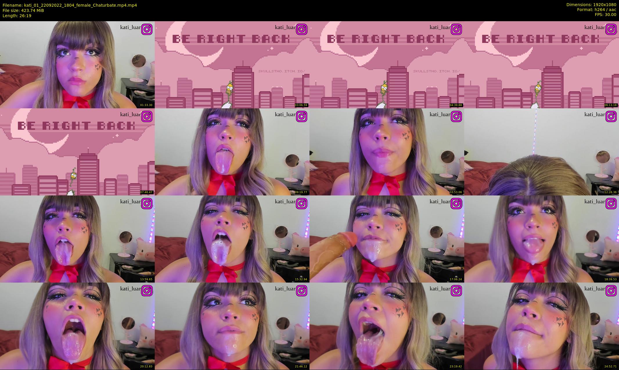 kati_01 — 27 minute Chaturbate female cam show recording, 1080p, Sep 22, 2022