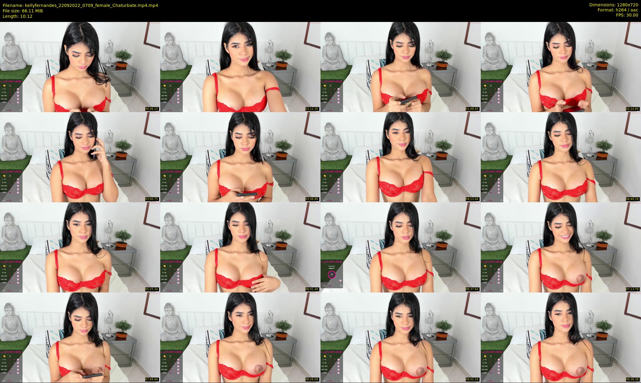 kellyfernandes — 11 minute Chaturbate female cam show recording, 720p, Sep 22, 2022