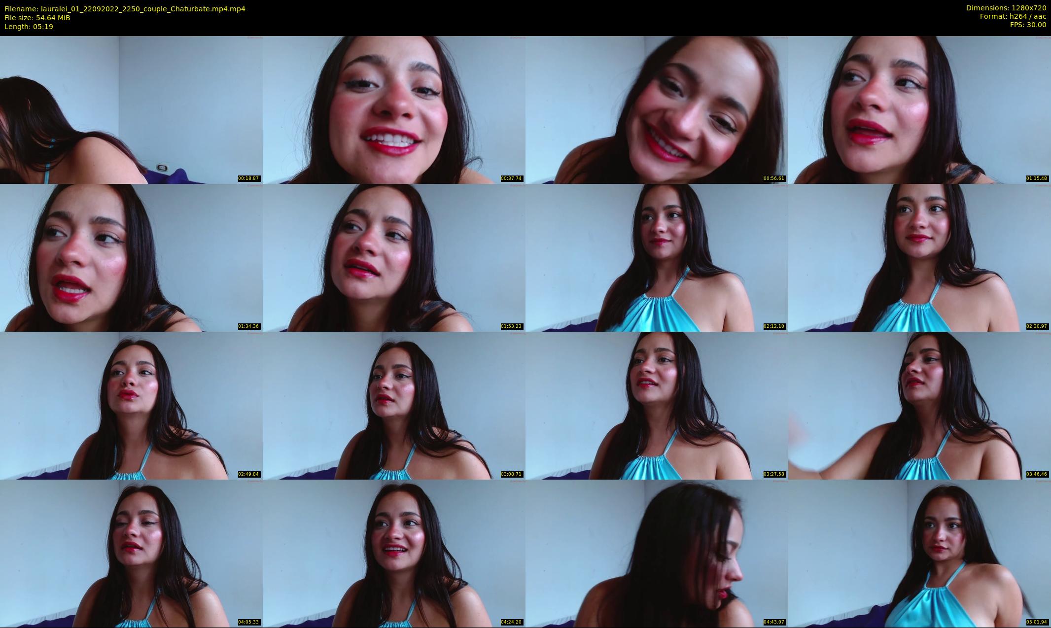 lauralei_01 — 6 minute Chaturbate couple cam show recording, 720p, Sep 22, 2022