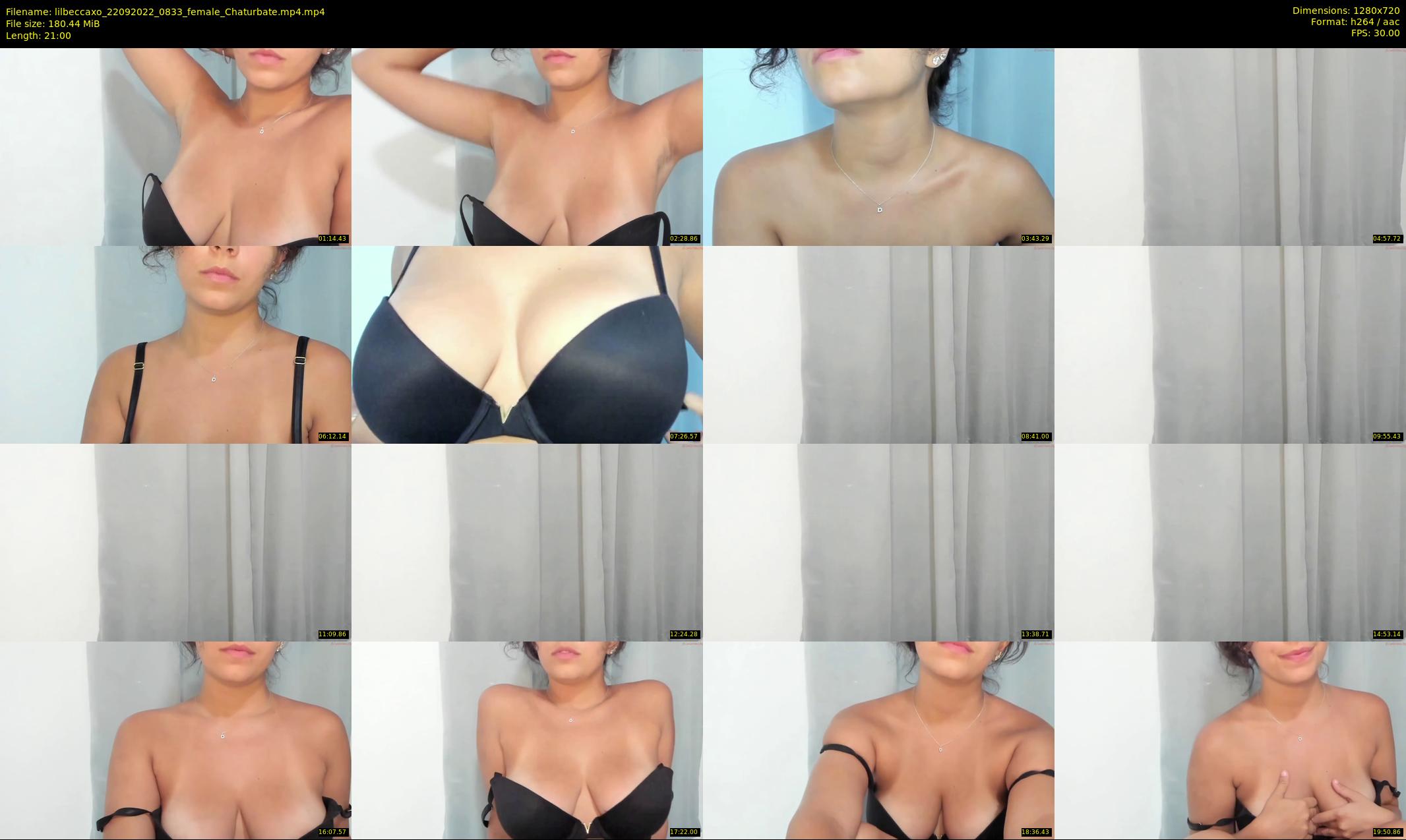 lilbeccaxo — 21 minute Chaturbate female cam show recording, 720p, Sep 22, 2022