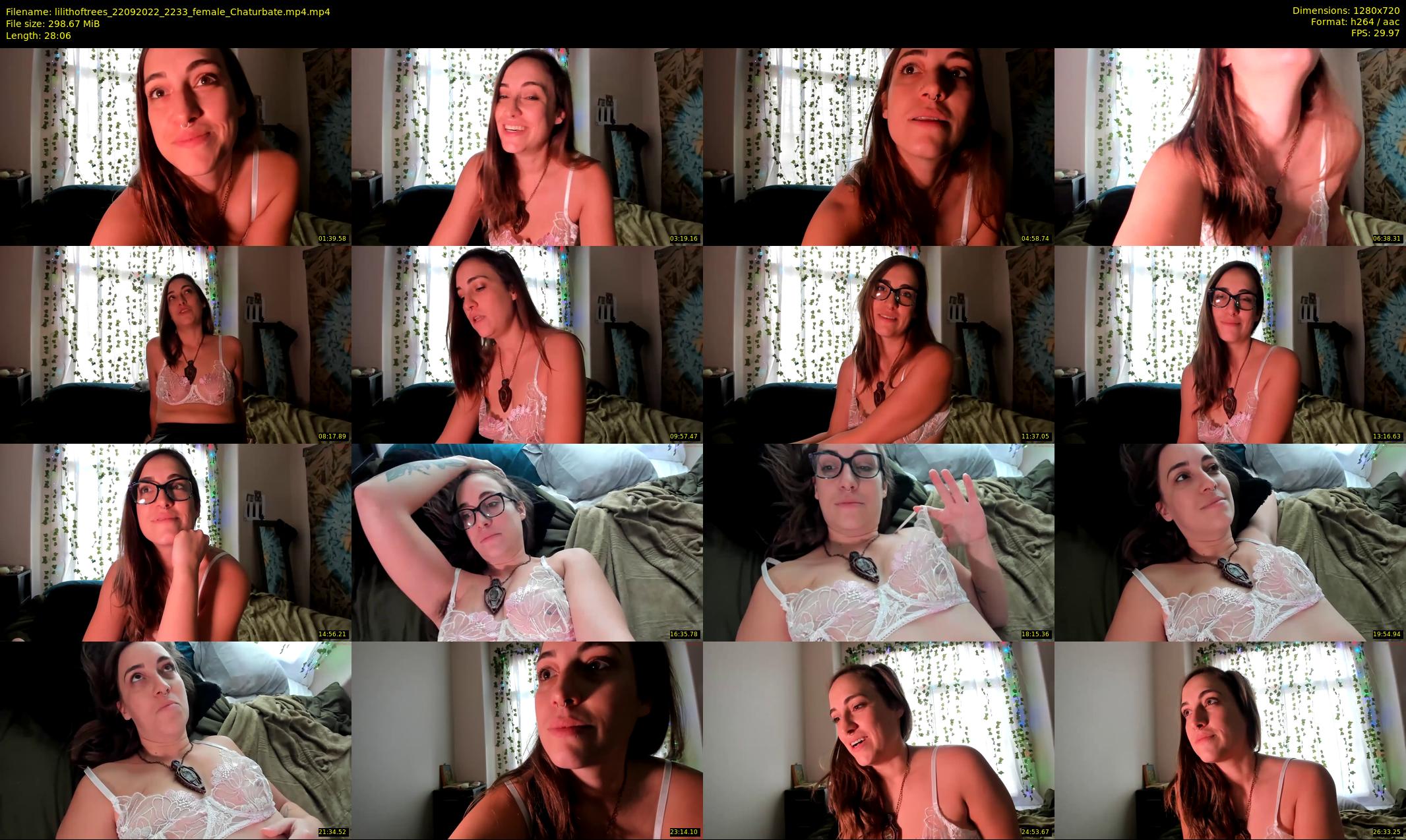 lilithoftrees — 29 minute Chaturbate female cam show recording, 720p, Sep 22, 2022
