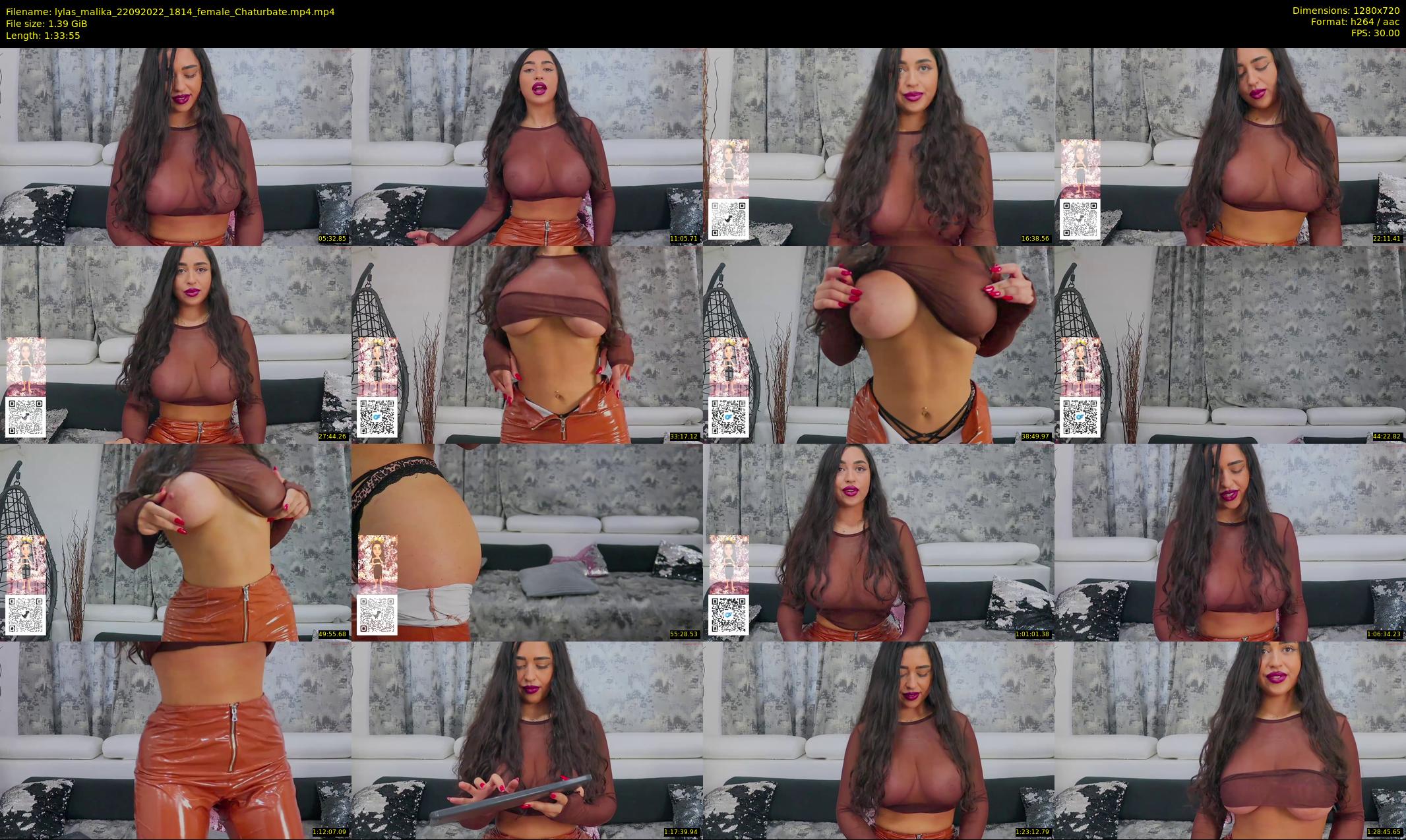 lylas_malika — 94 minute Chaturbate female cam show recording, 720p, Sep 22, 2022