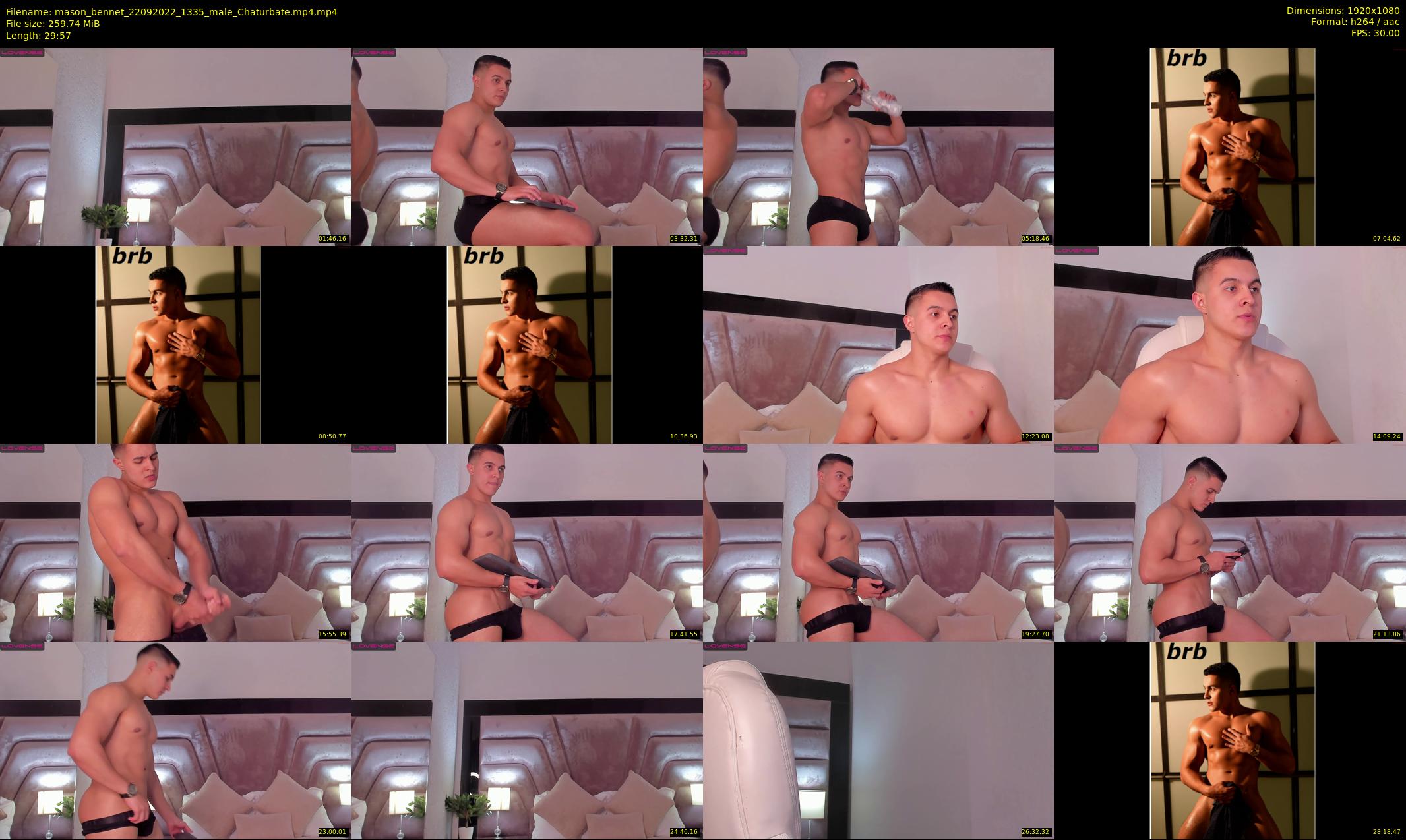 mason_bennet — 30 minute Chaturbate male cam show recording, 1080p, Sep 22, 2022