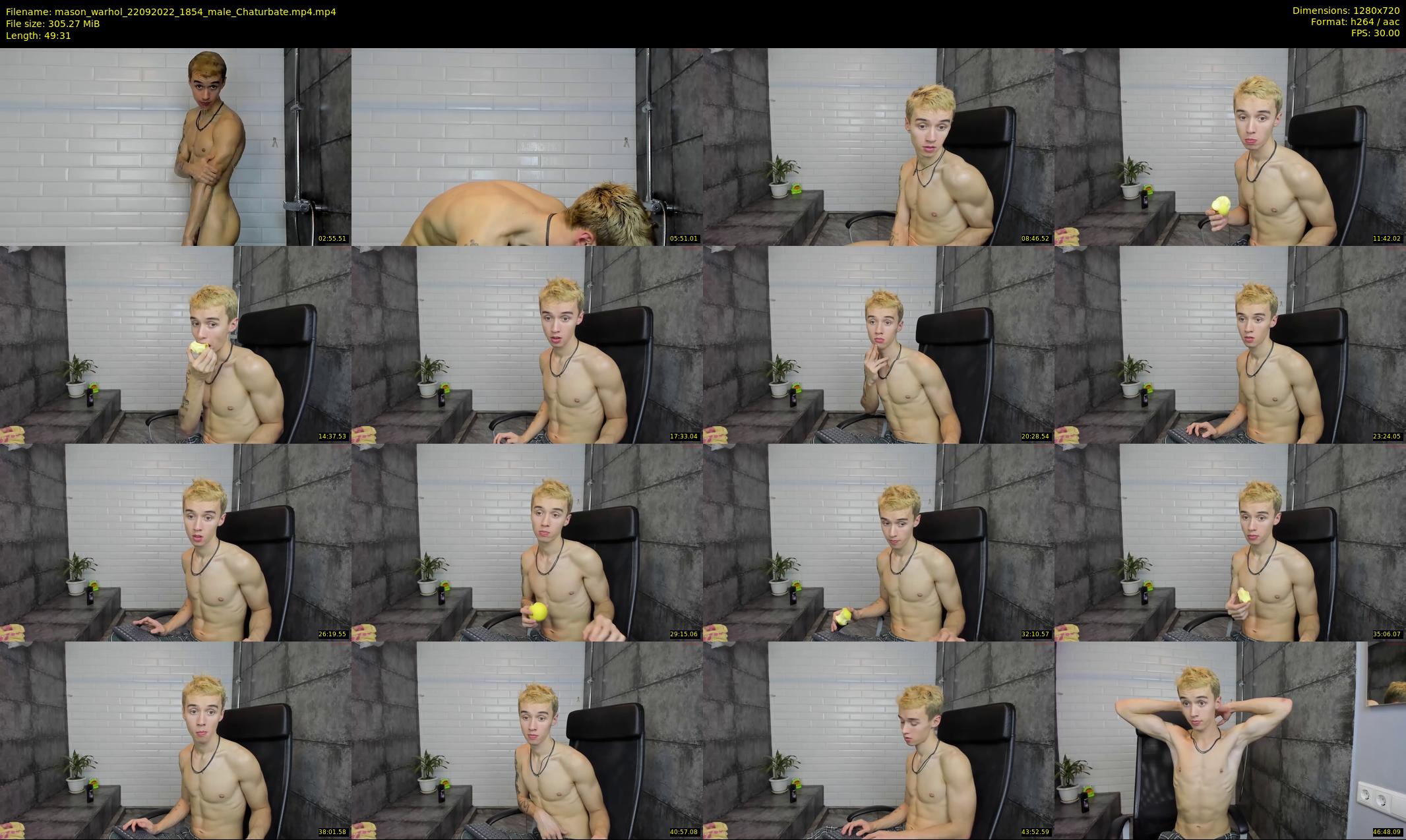 mason_warhol — 50 minute Chaturbate male cam show recording, 720p, Sep 22, 2022