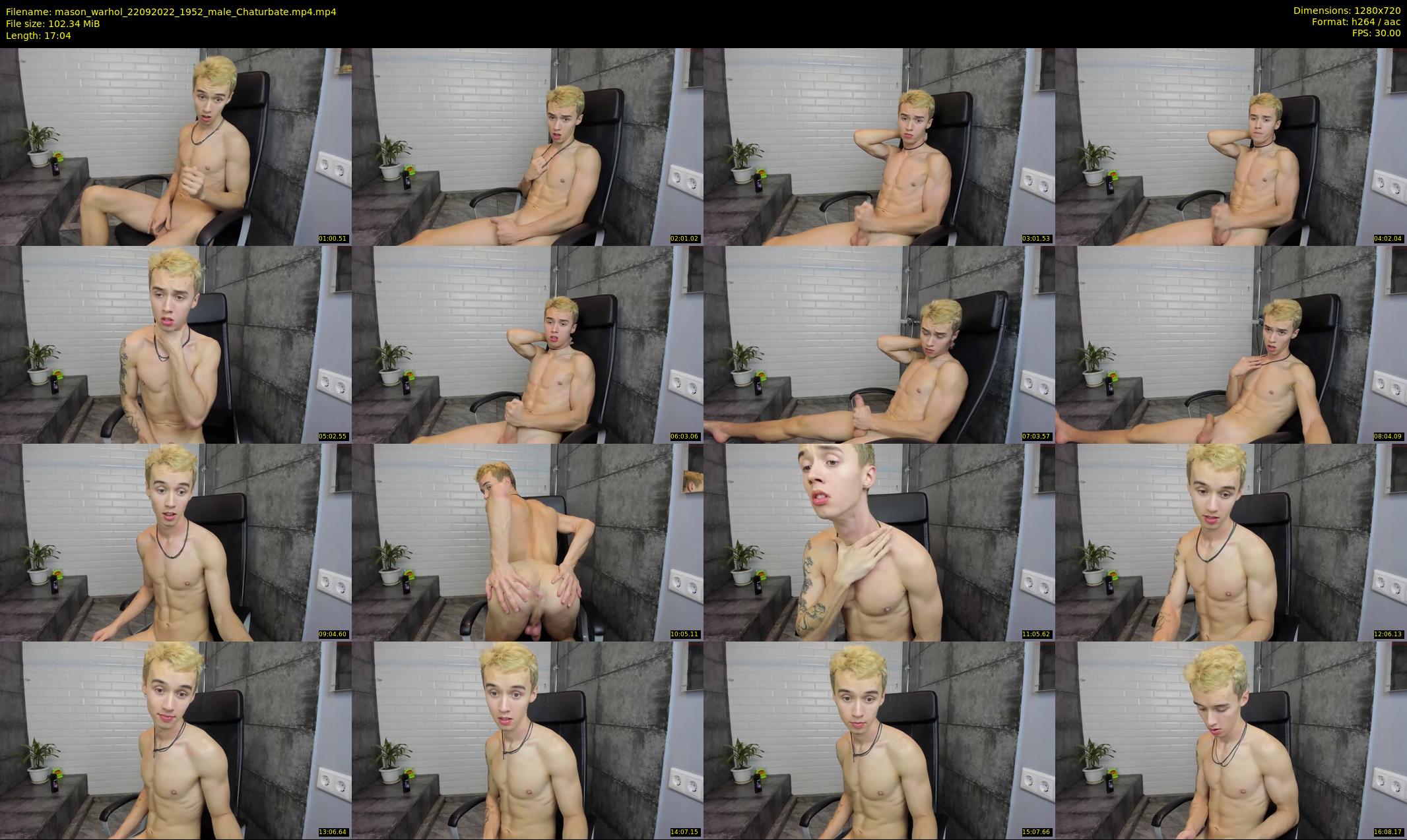 mason_warhol — 18 minute Chaturbate male cam show recording, 720p, Sep 22, 2022