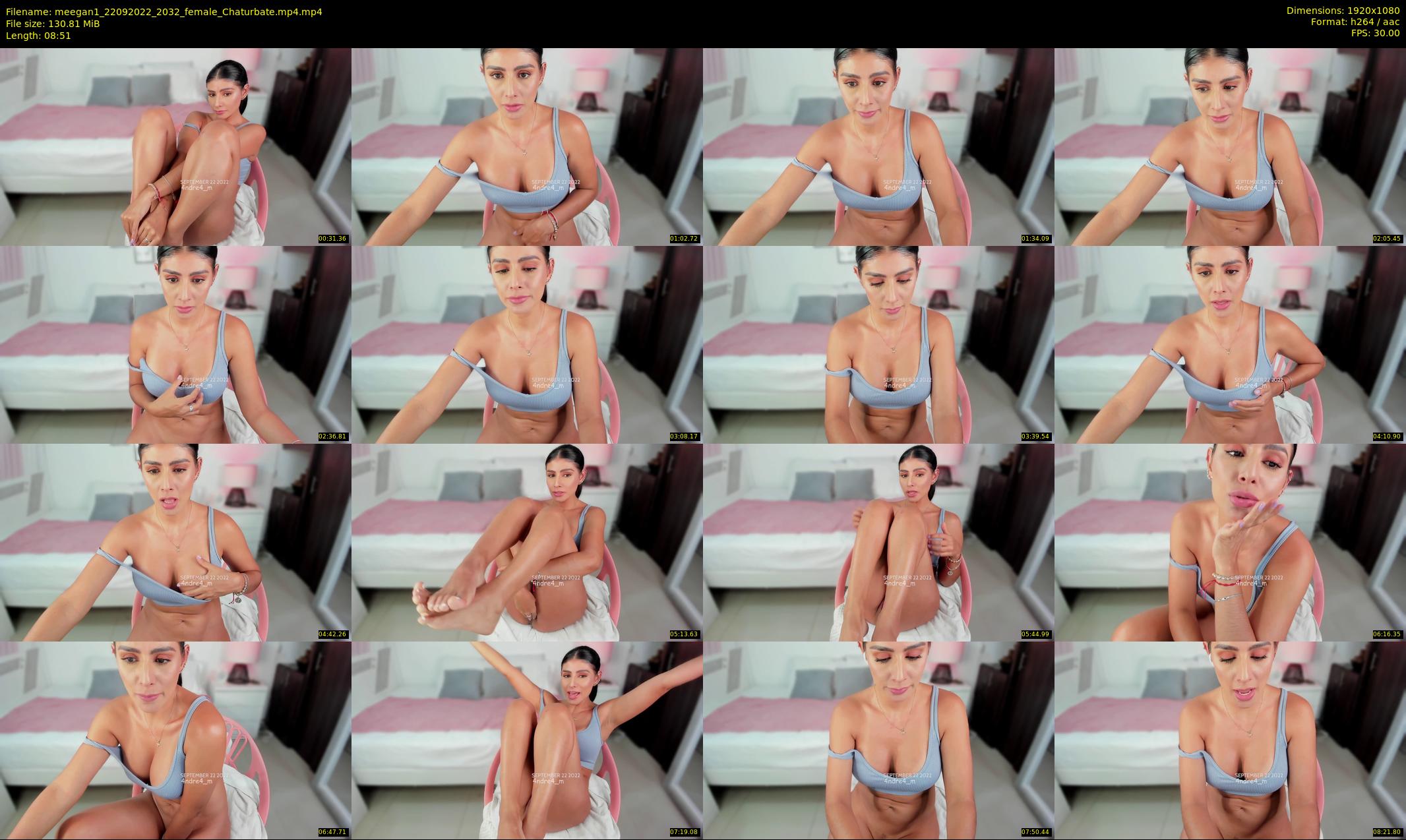 meegan1 — 9 minute Chaturbate female cam show recording, 1080p, Sep 22, 2022