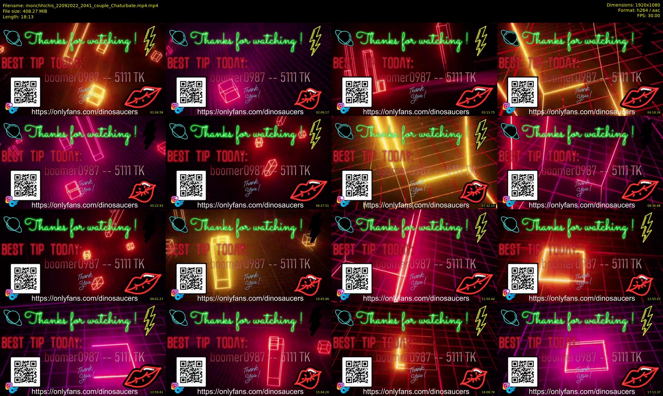 monchhichis — 19 minute Chaturbate couple cam show recording, 1080p, Sep 22, 2022