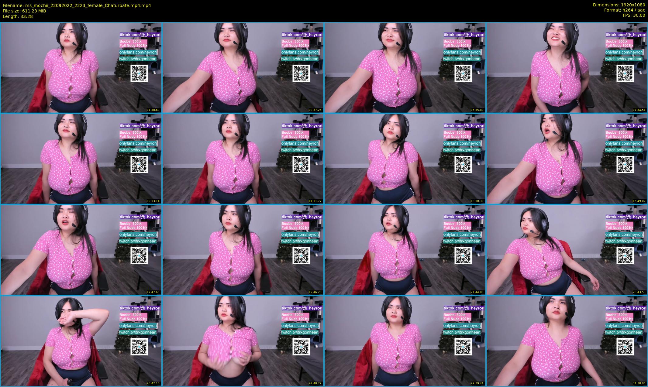 ms_mochii — 34 minute Chaturbate female cam show recording, 1080p, Sep 22, 2022