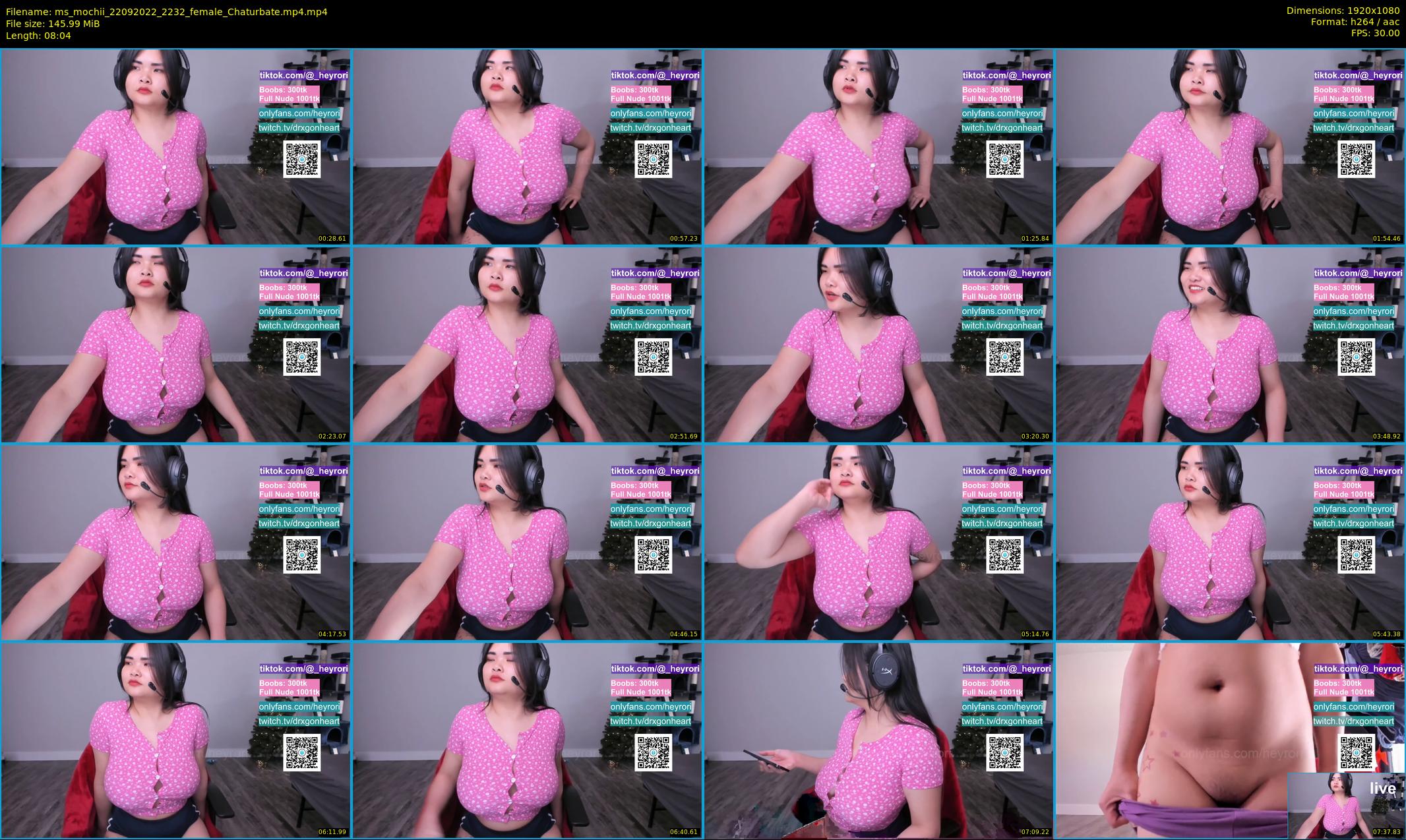 ms_mochii — 9 minute Chaturbate female cam show recording, 1080p, Sep 22, 2022