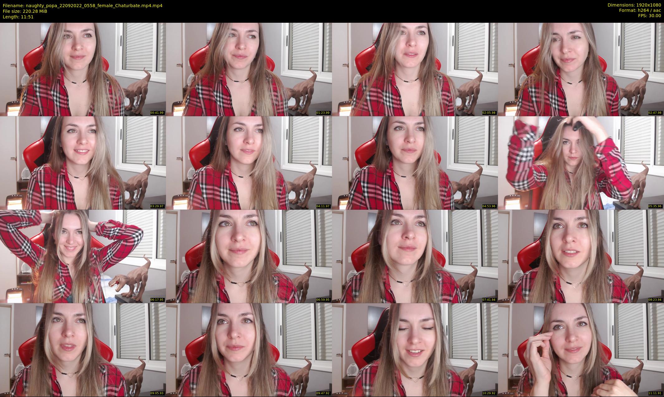 naughty_popa — 12 minute Chaturbate female cam show recording, 1080p, Sep 22, 2022