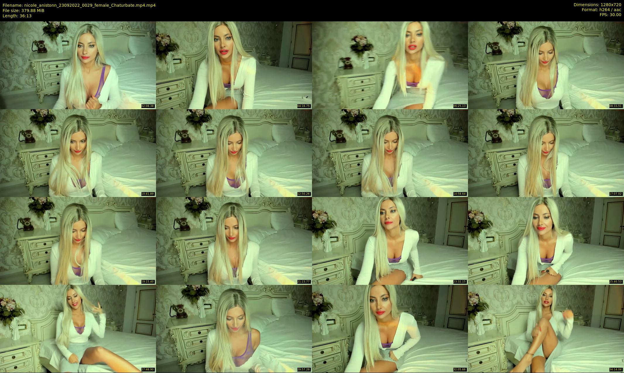 nicole_anistonn — 37 minute Chaturbate female cam show recording, 720p, Sep 23, 2022