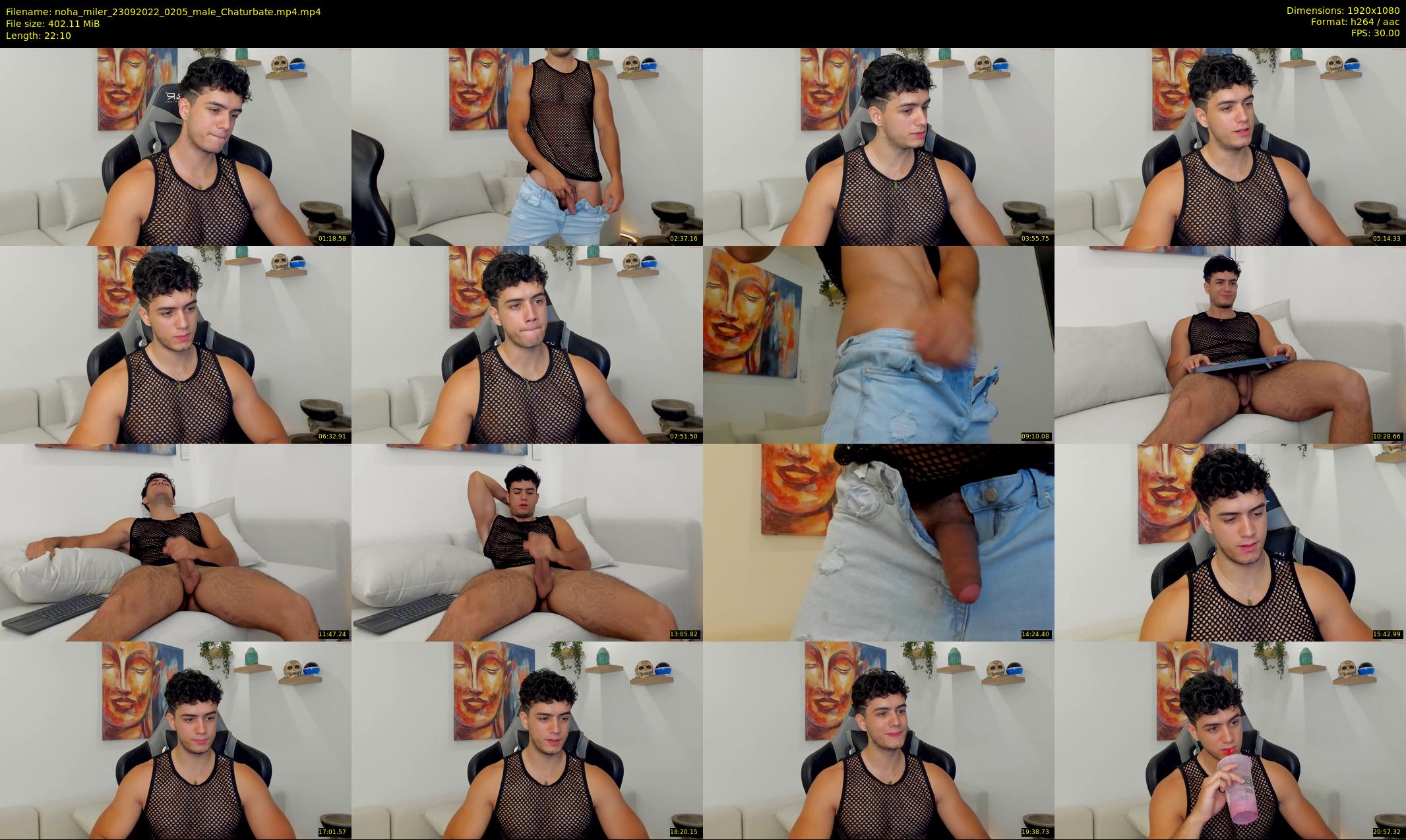 noha_miler — 23 minute Chaturbate male cam show recording, 1080p, Sep 23, 2022