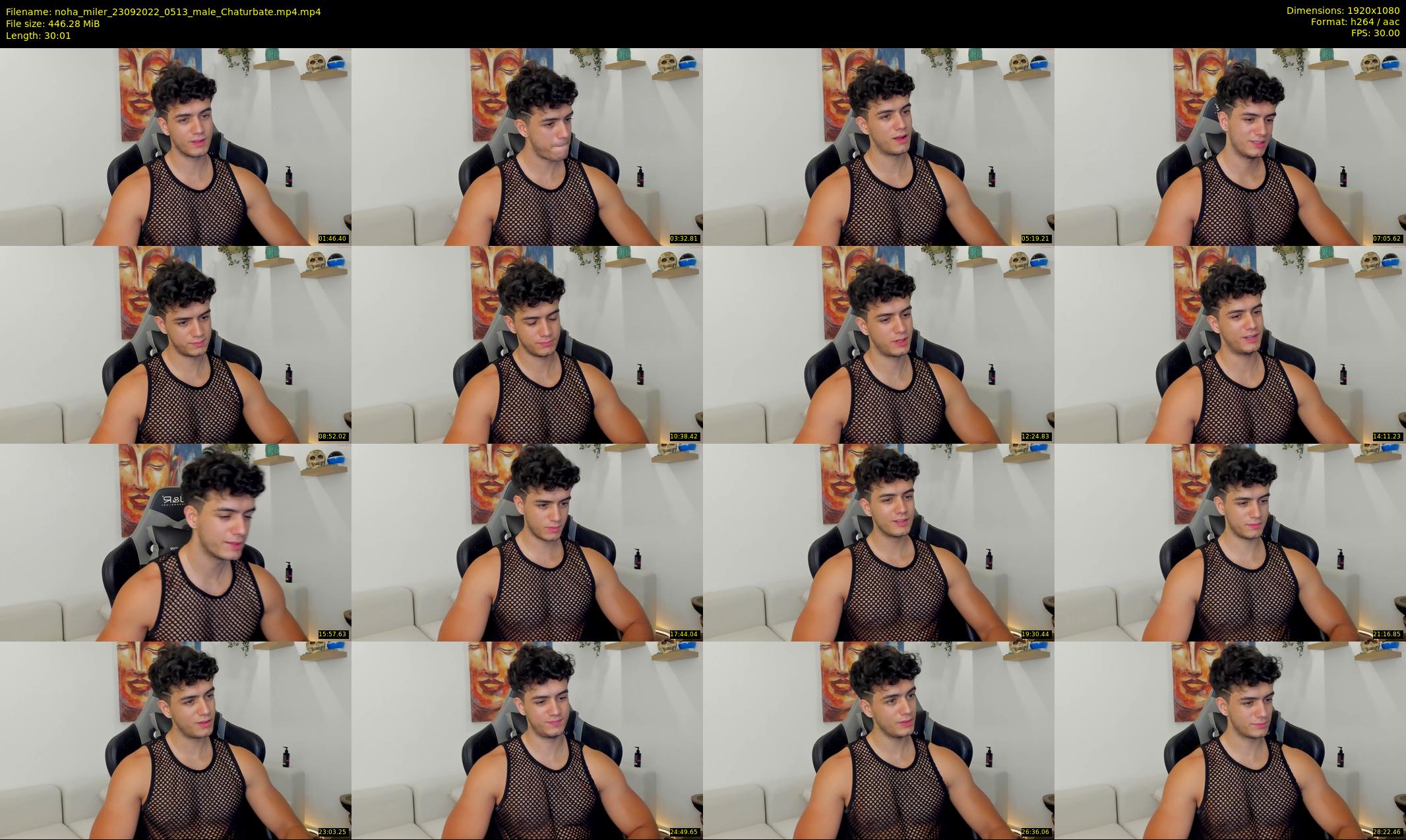 noha_miler — 31 minute Chaturbate male cam show recording, 1080p, Sep 23, 2022