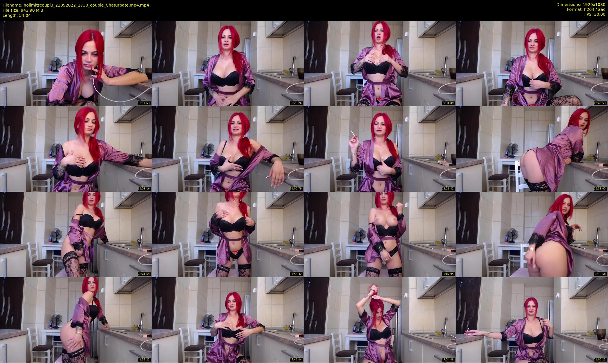 nolimitscoupl3 — 55 minute Chaturbate couple cam show recording, 1080p, Sep 22, 2022