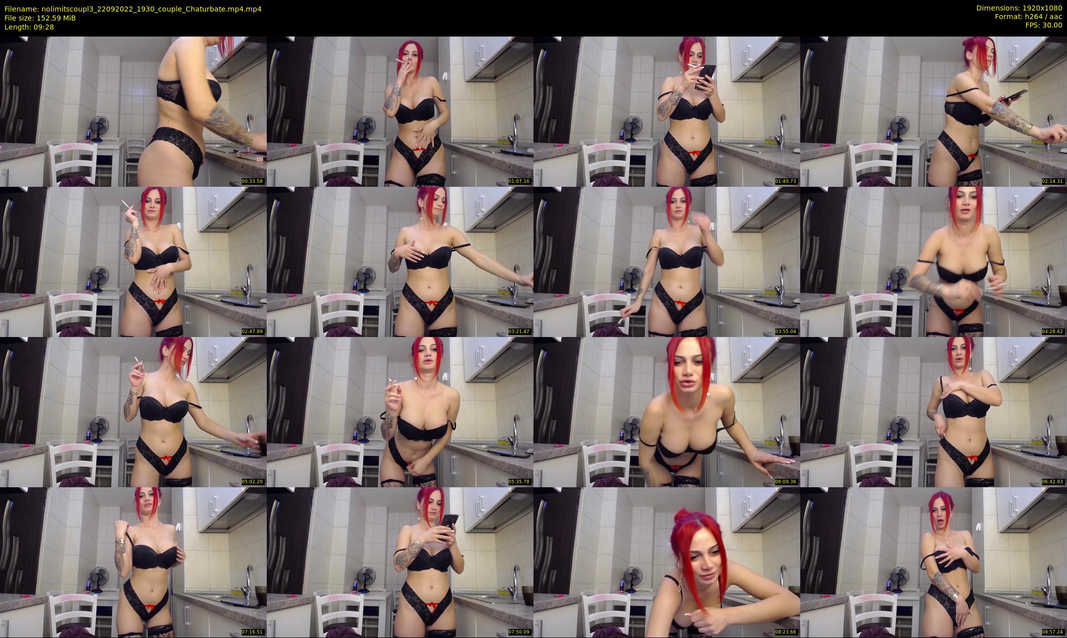 nolimitscoupl3 — 10 minute Chaturbate couple cam show recording, 1080p, Sep 22, 2022