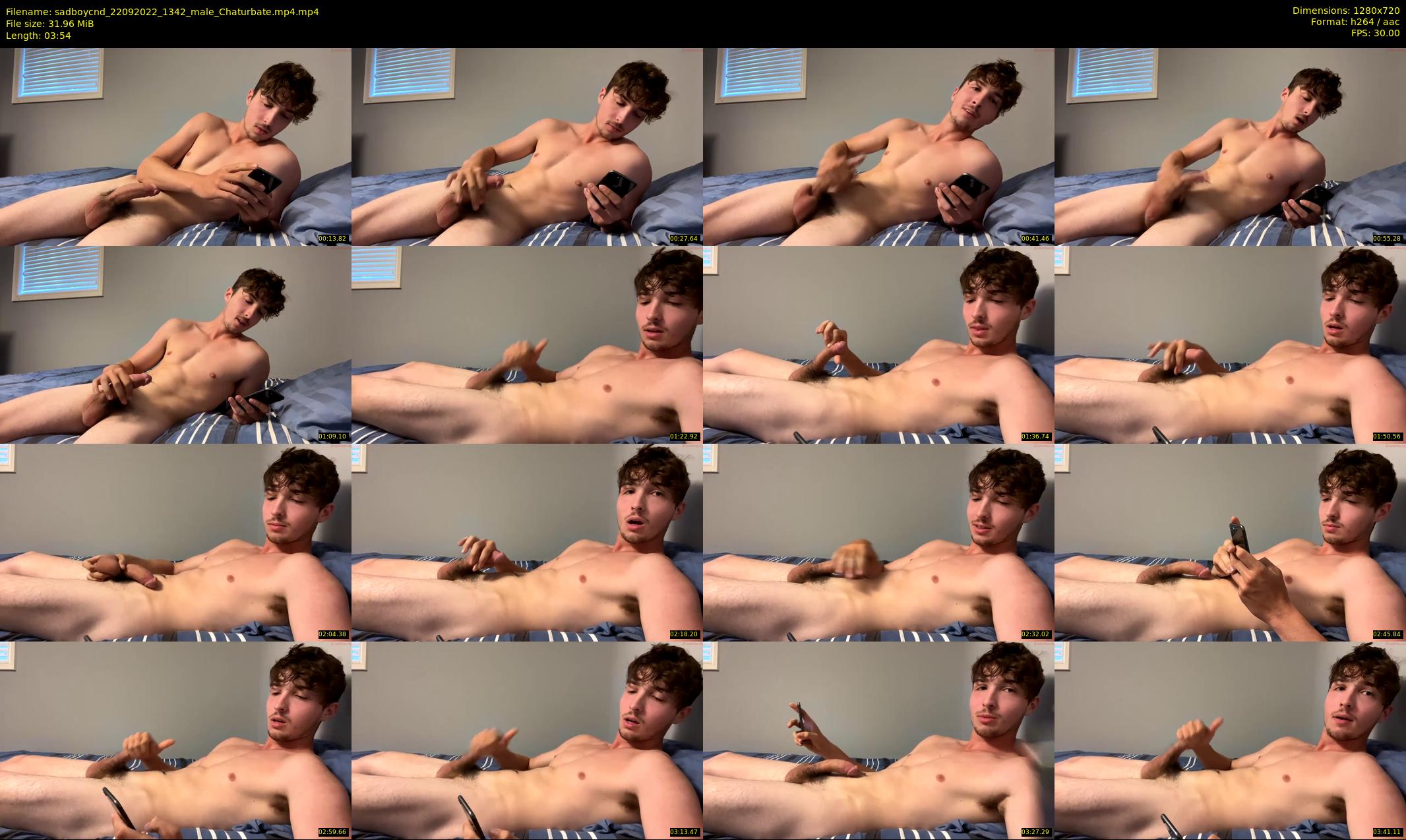 sadboycnd — 4 minute Chaturbate male cam show recording, 720p, Sep 22, 2022