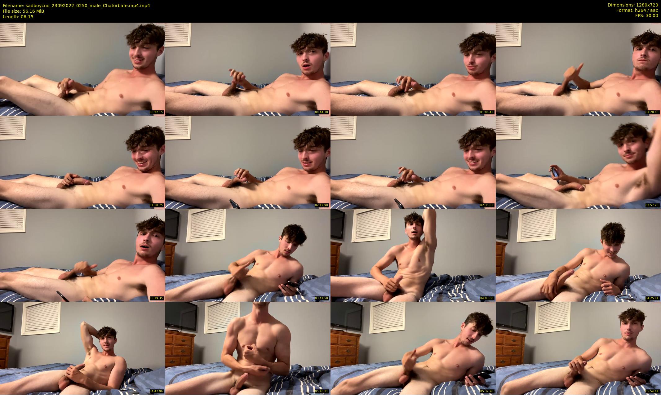 sadboycnd — 7 minute Chaturbate male cam show recording, 720p, Sep 23, 2022