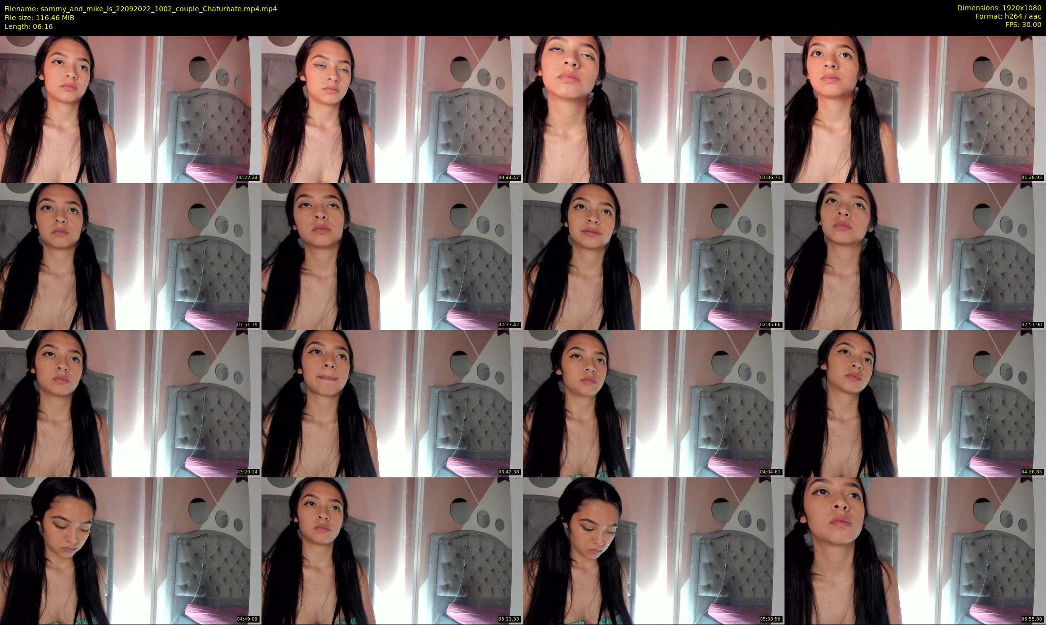 sammy_and_mike_ls — 7 minute Chaturbate couple cam show recording, 1080p, Sep 22, 2022