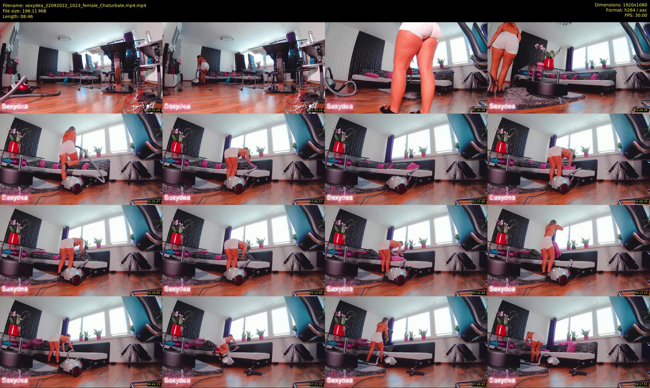 sexydea — 9 minute Chaturbate female cam show recording, 1080p, Sep 22, 2022