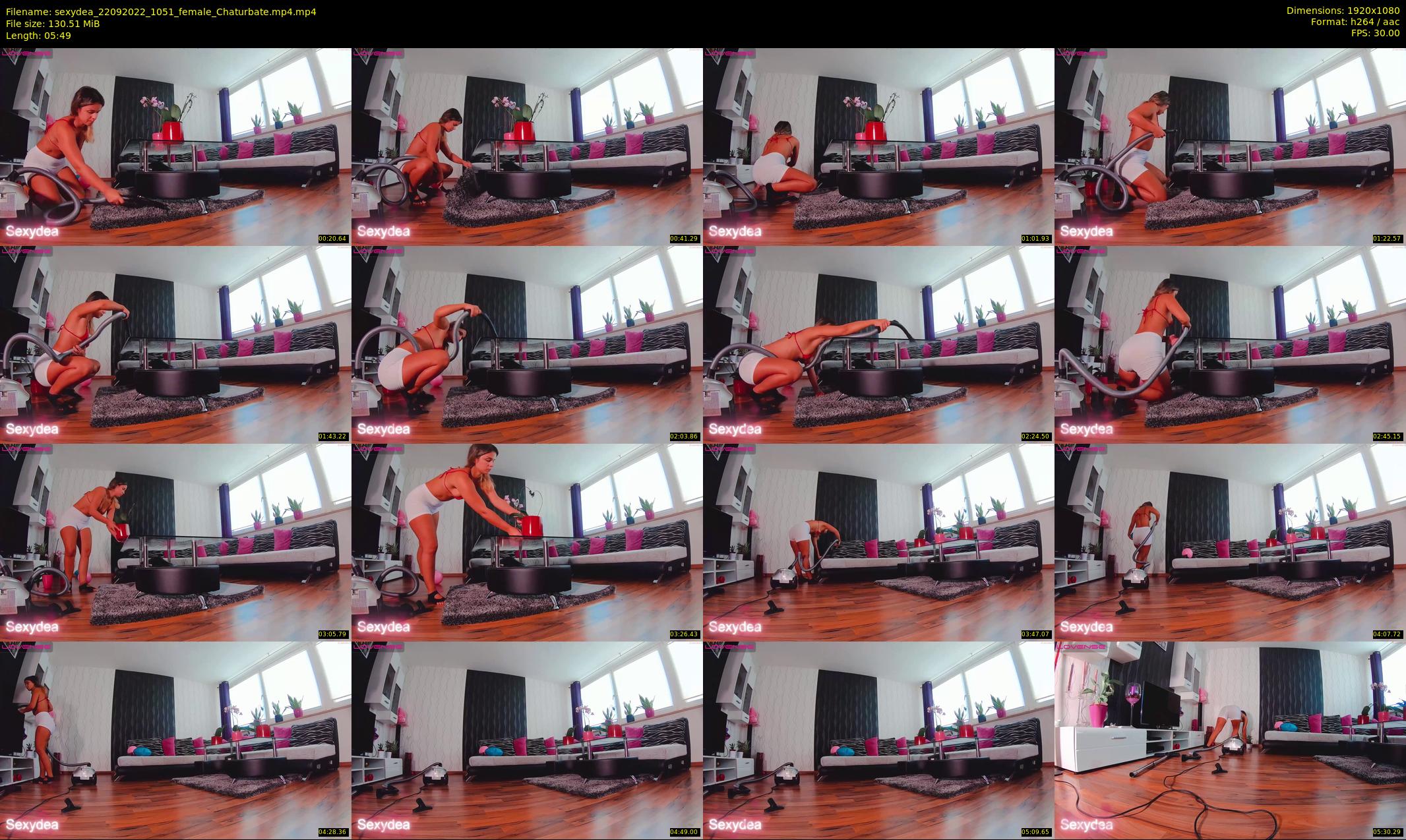 sexydea — 6 minute Chaturbate female cam show recording, 1080p, Sep 22, 2022