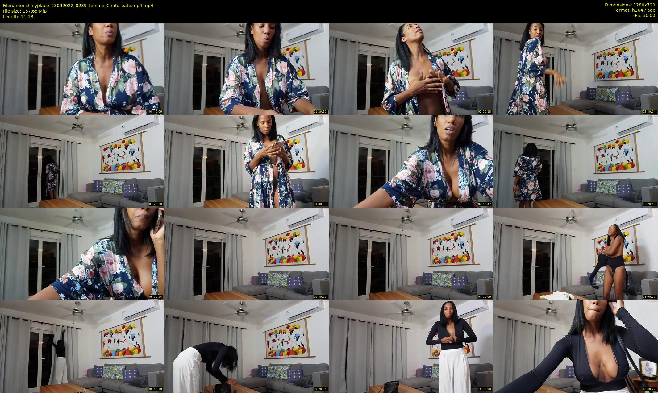 shinyplace — 12 minute Chaturbate couple cam show recording, 720p, Sep 23, 2022