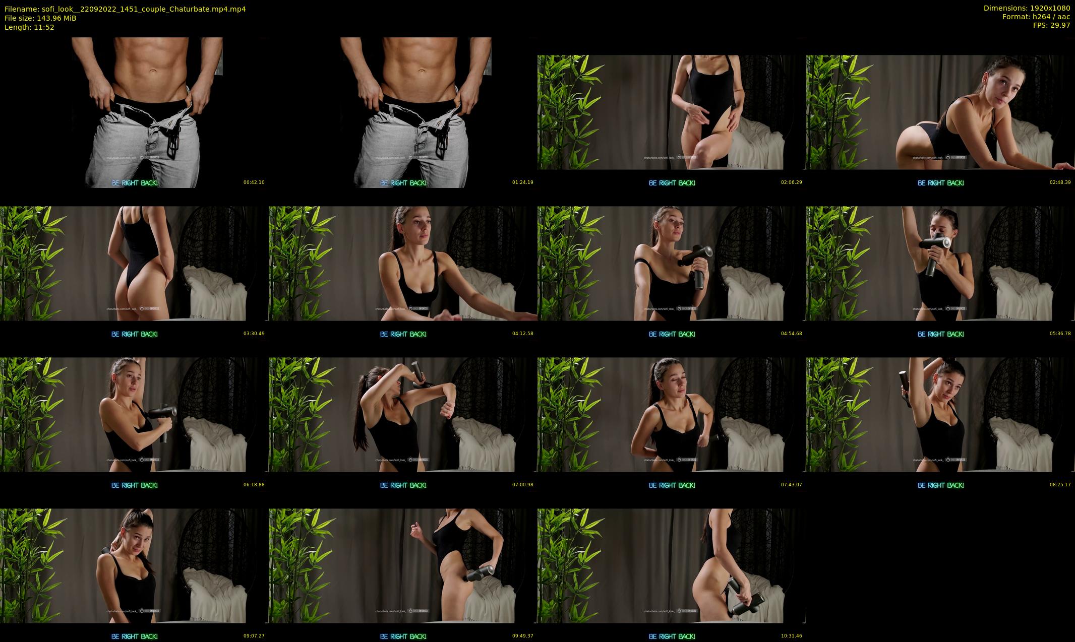 sofi_look_ — 12 minute Chaturbate couple cam show recording, 1080p, Sep 22, 2022