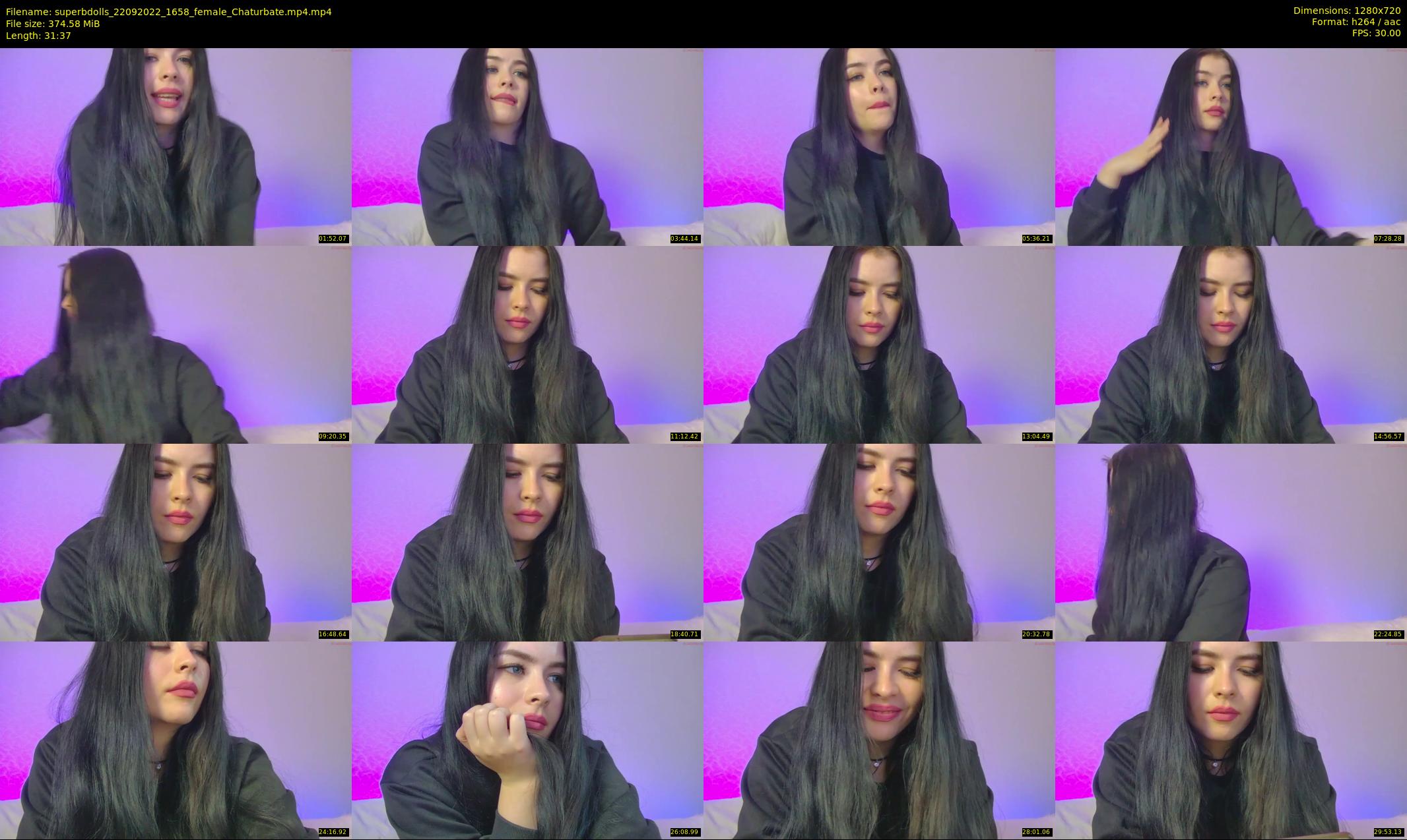 superbdolls — 32 minute Chaturbate couple cam show recording, 720p, Sep 22, 2022
