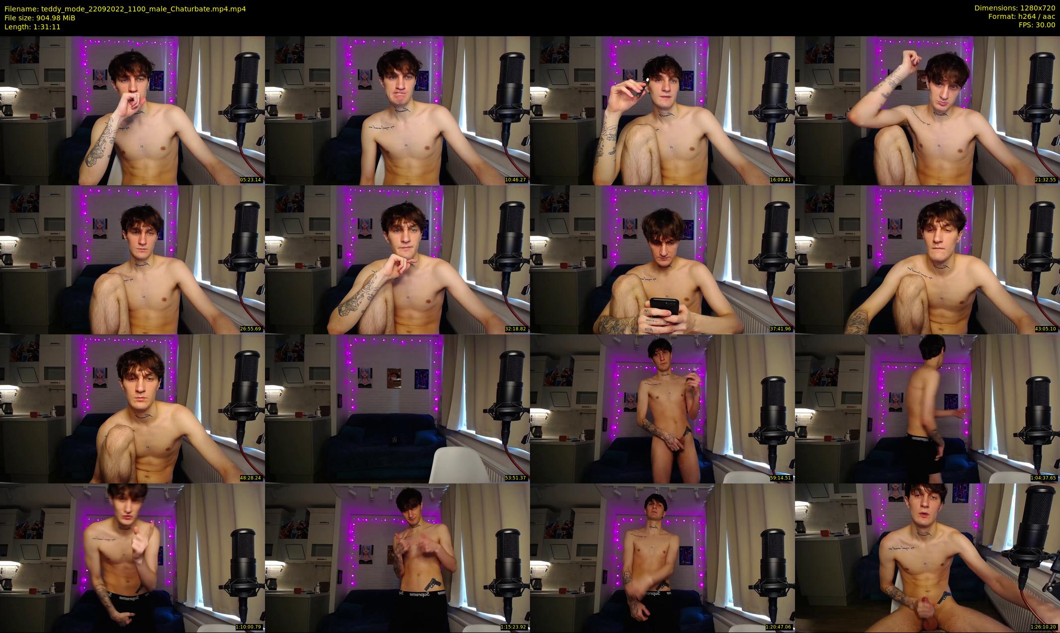 teddy_mode — 92 minute Chaturbate couple cam show recording, 720p, Sep 22, 2022